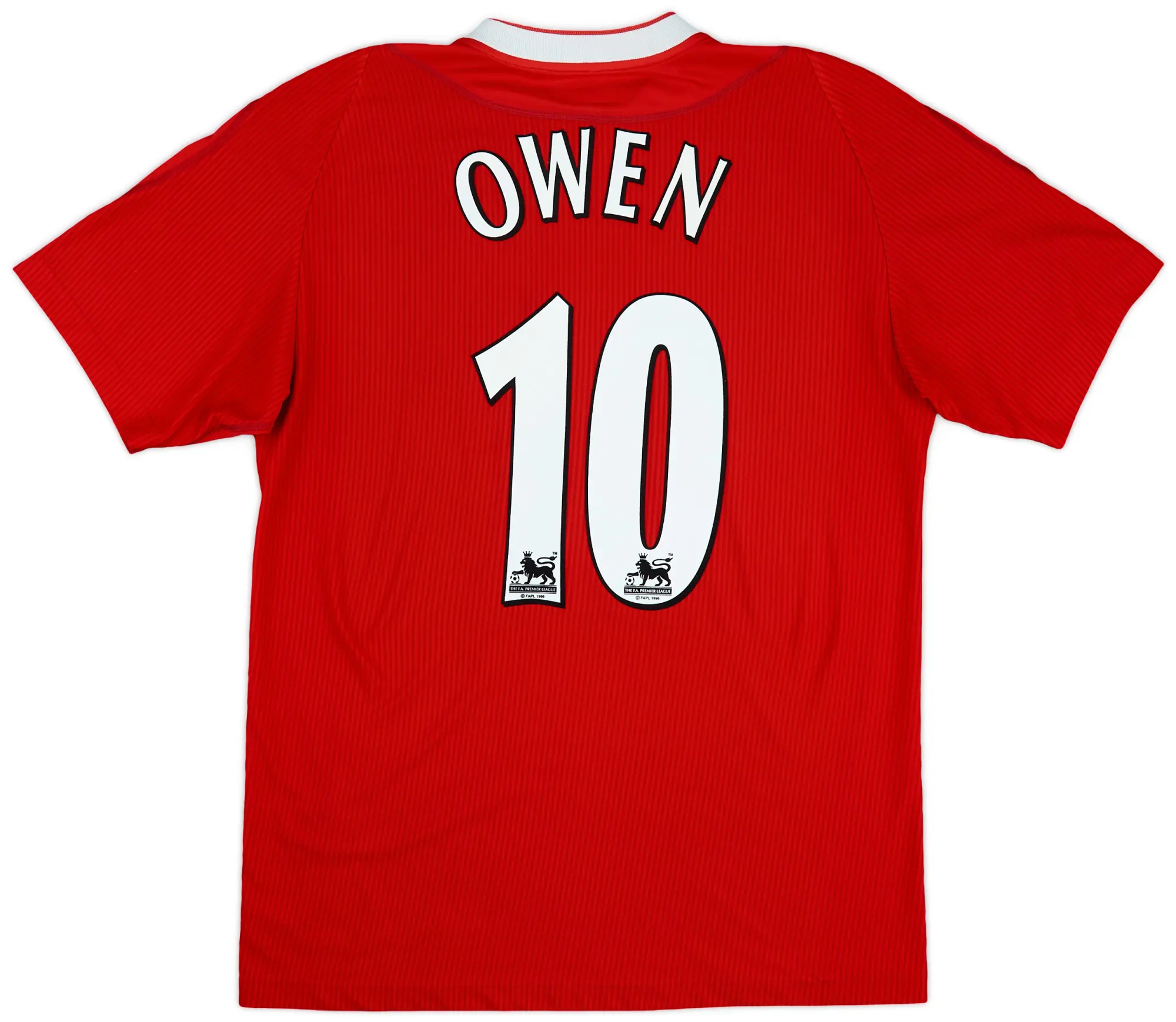 2002-04 Liverpool Home Shirt Owen #10 - 8/10 - (M)