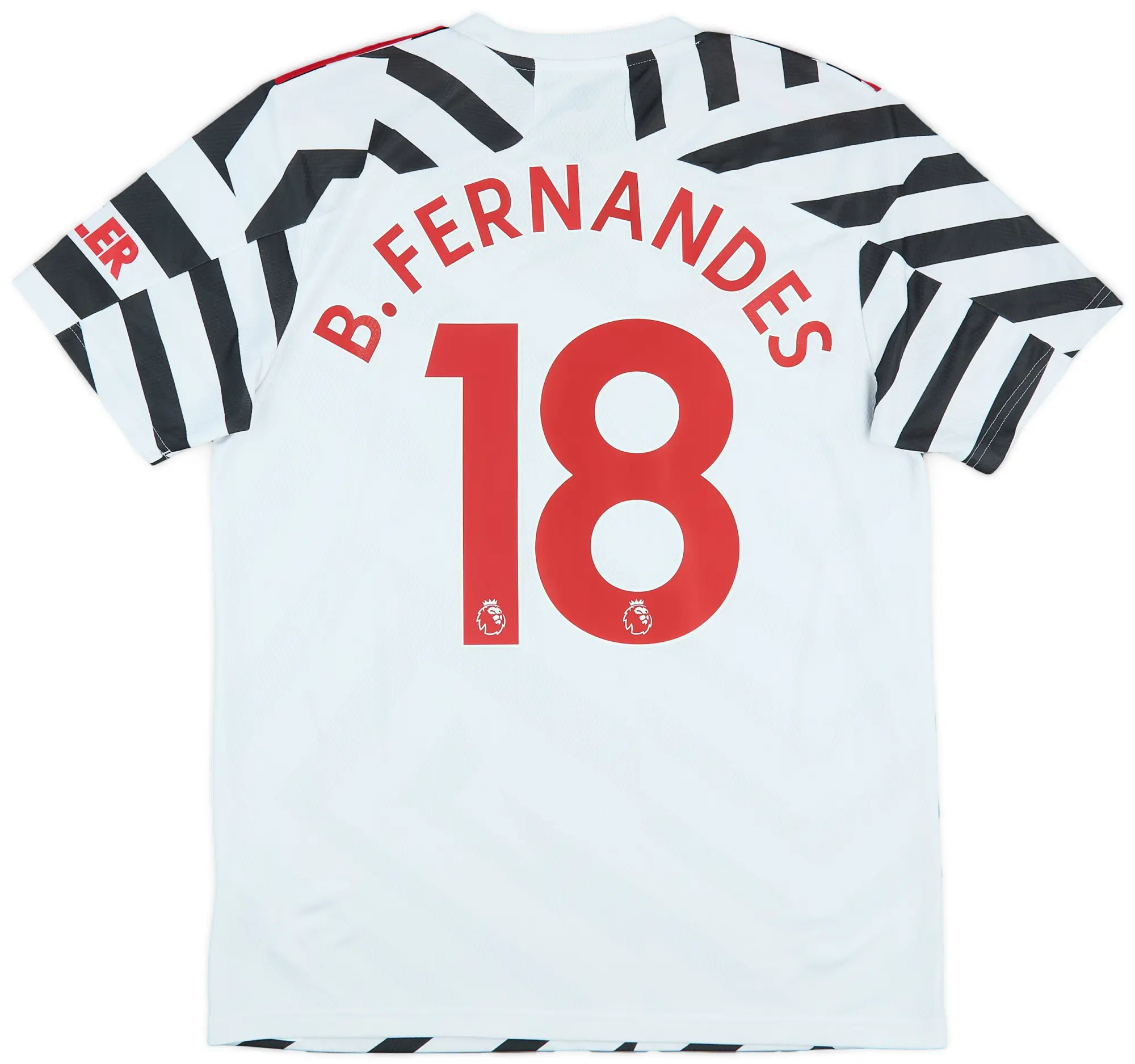2020-21 Manchester United Third Shirt B.Fernandes #18 - 9/10 - (S)