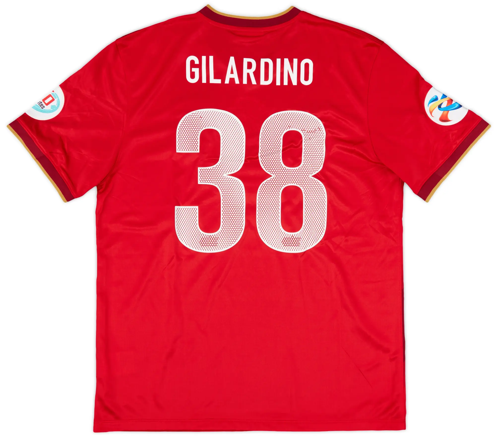 2014 Guangzhou Evergrande Home CSL Shirt Gilardino #38 (XXL)