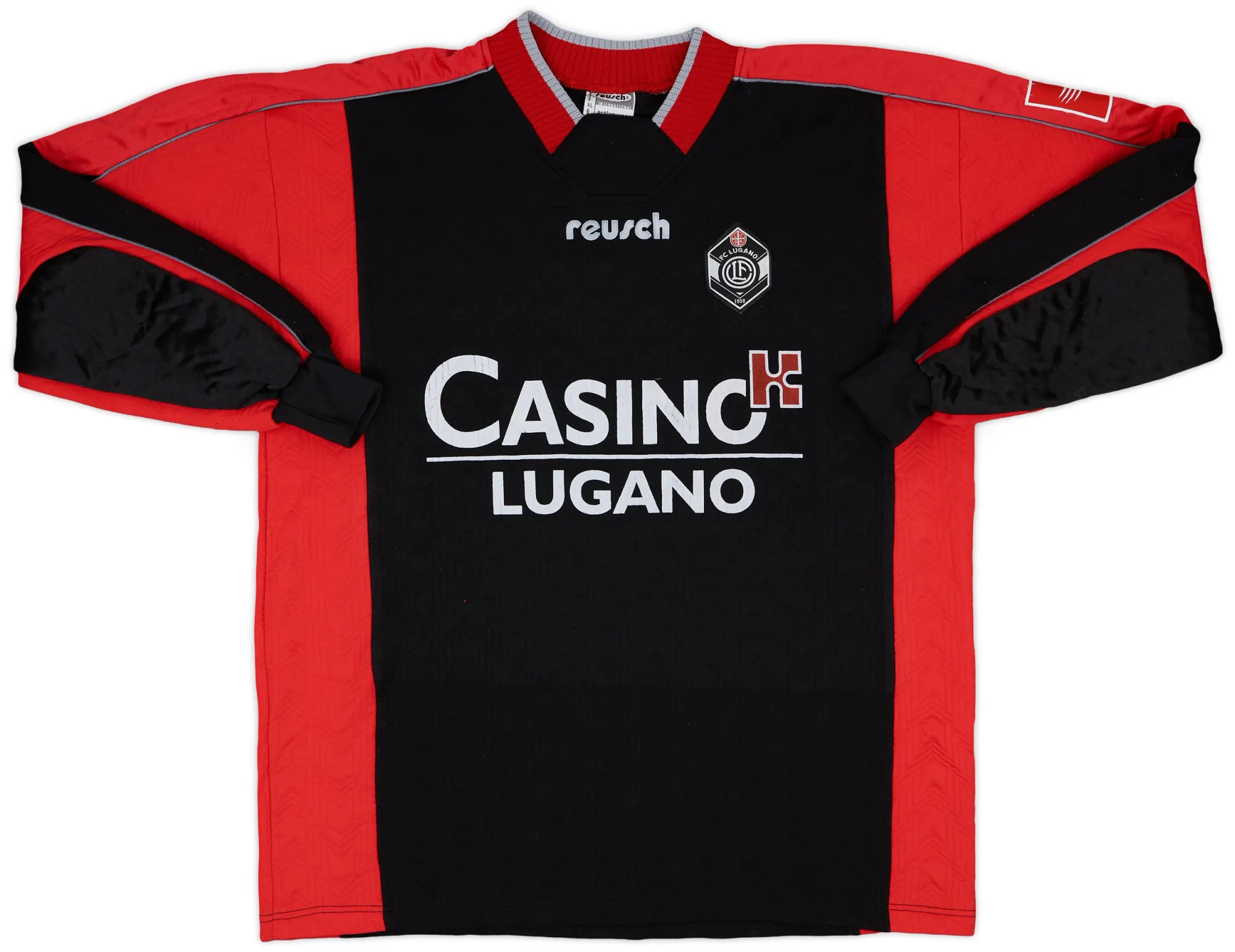 Lugano Mens LS Goalkeeper Player Issue Home Shirt 2000/01