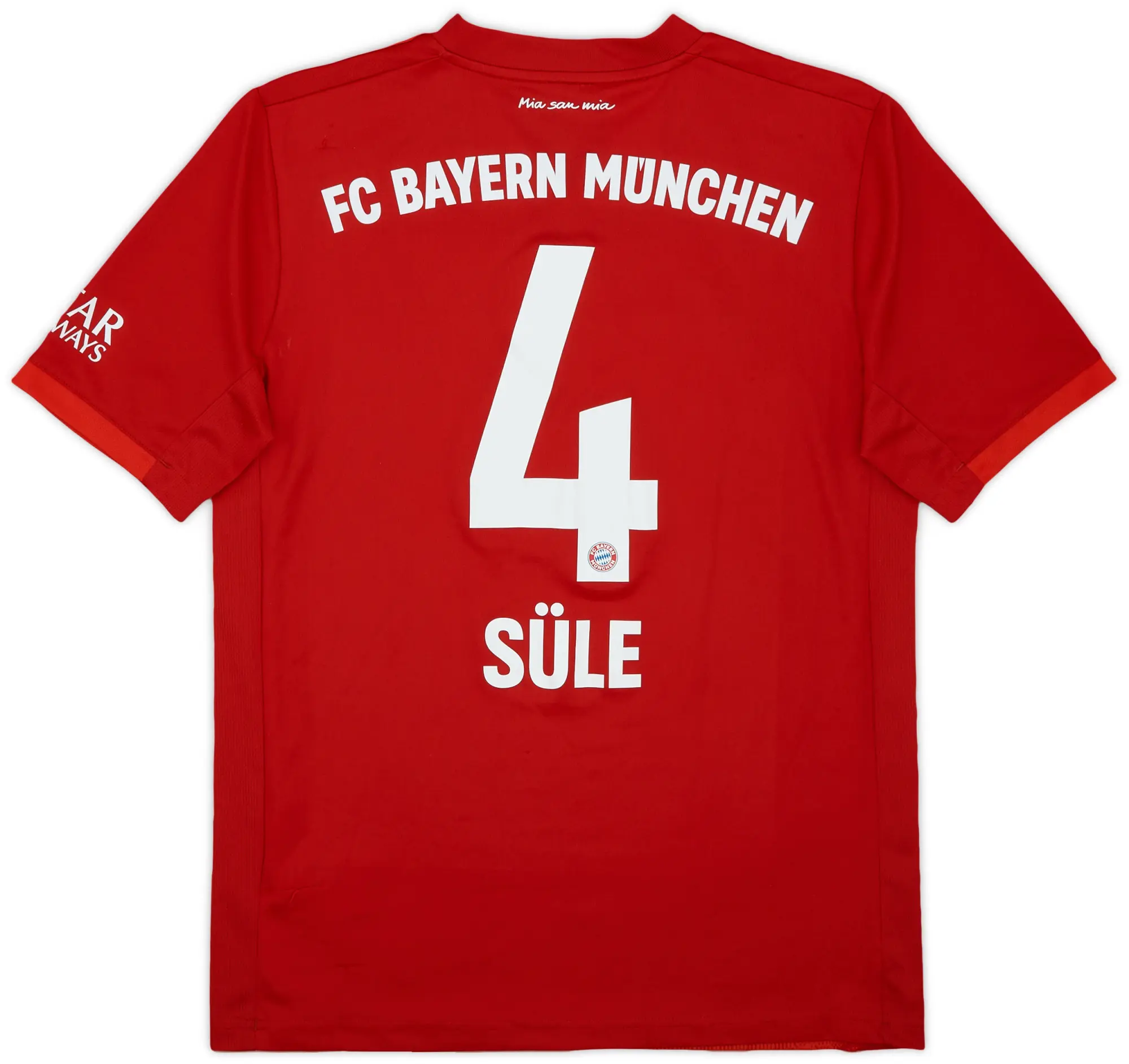 2019-20 Bayern Munich Home Shirt Sule #4 - 8/10 - (XL.Boys)