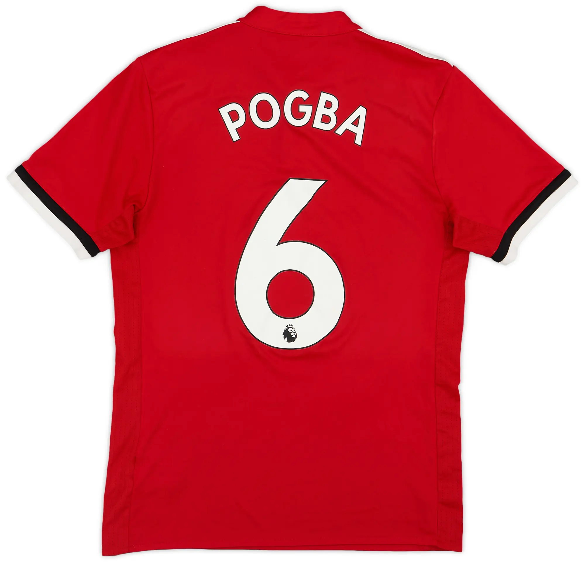 2017-18 Manchester United Home Shirt Pogba #6 - 6/10 - (S)