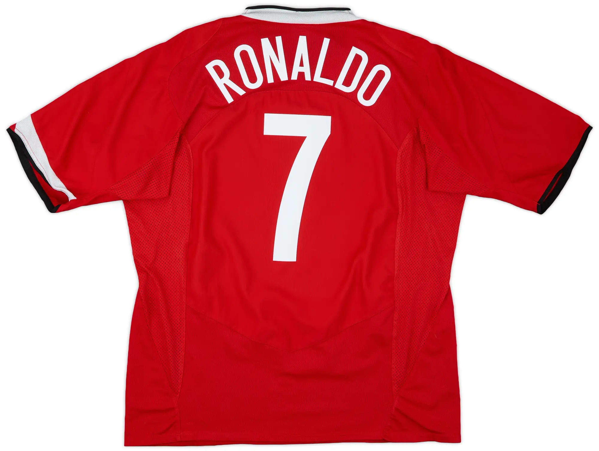 2004-06 Manchester United Home Shirt Ronaldo #7 - 7/10 - (XL)