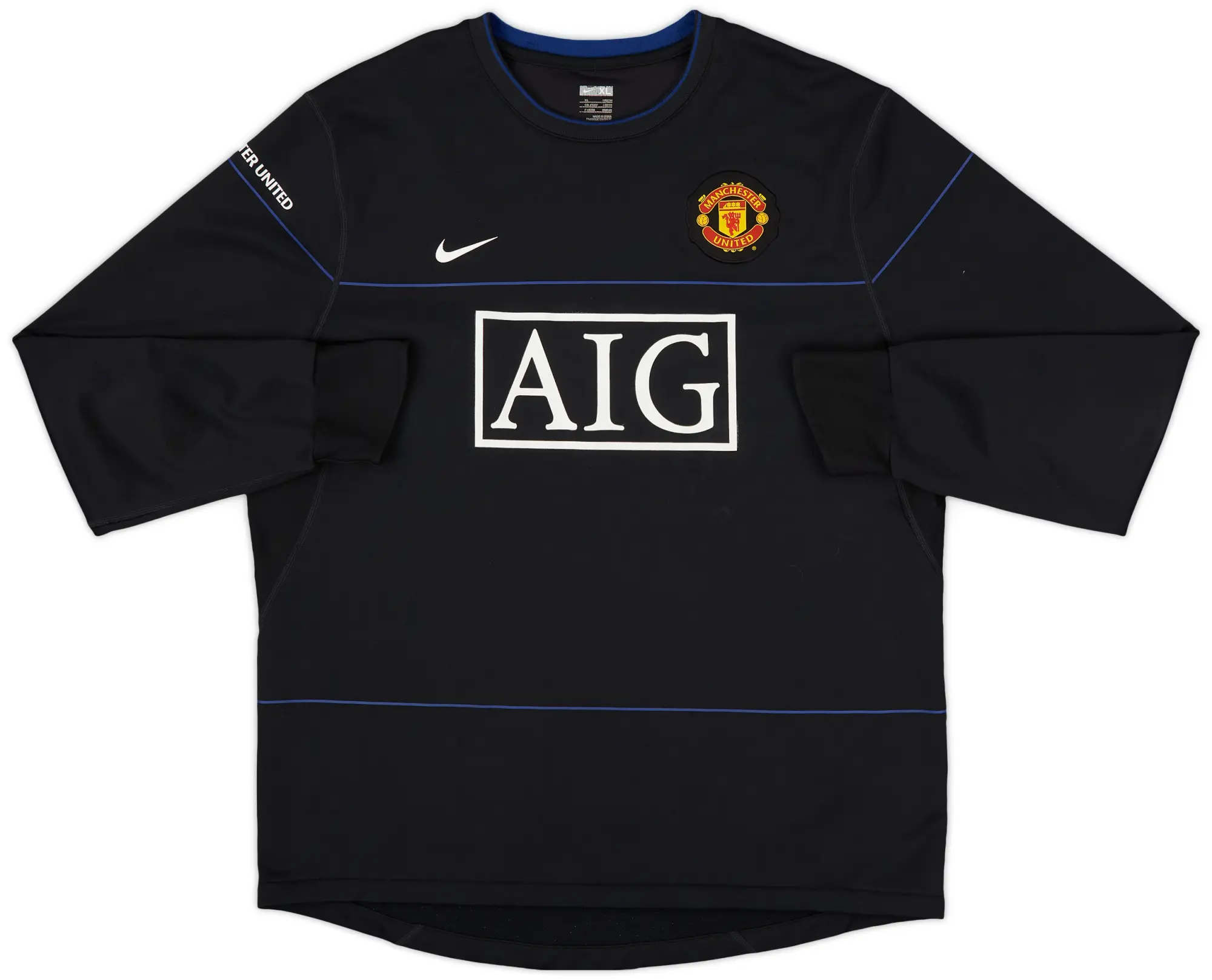 2008-09 Manchester United Nike Sweat Top - 8/10 - (XL)