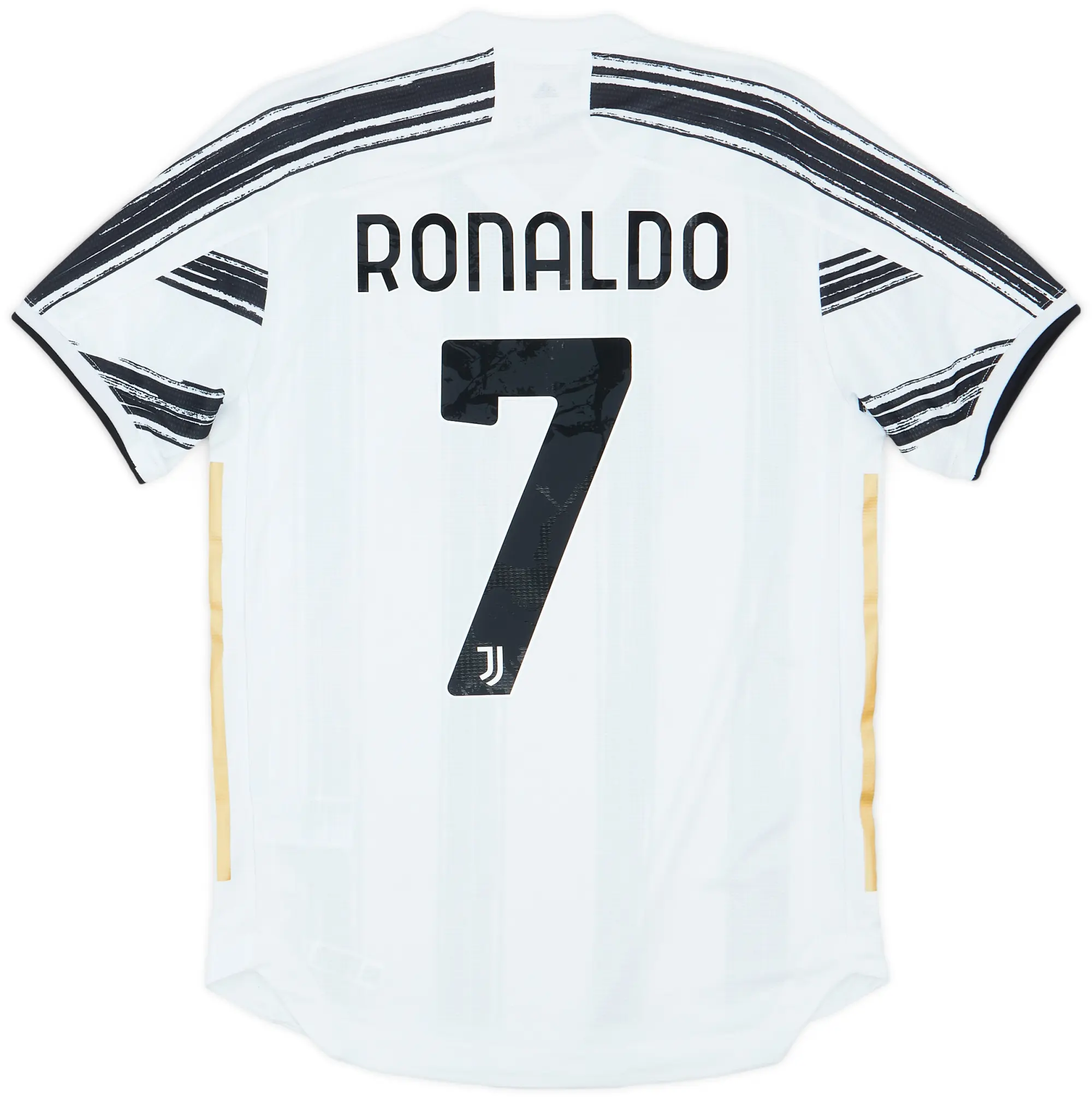 2020-21 Juventus Authentic Home Shirt Ronaldo #7 - 8/10 - (S)