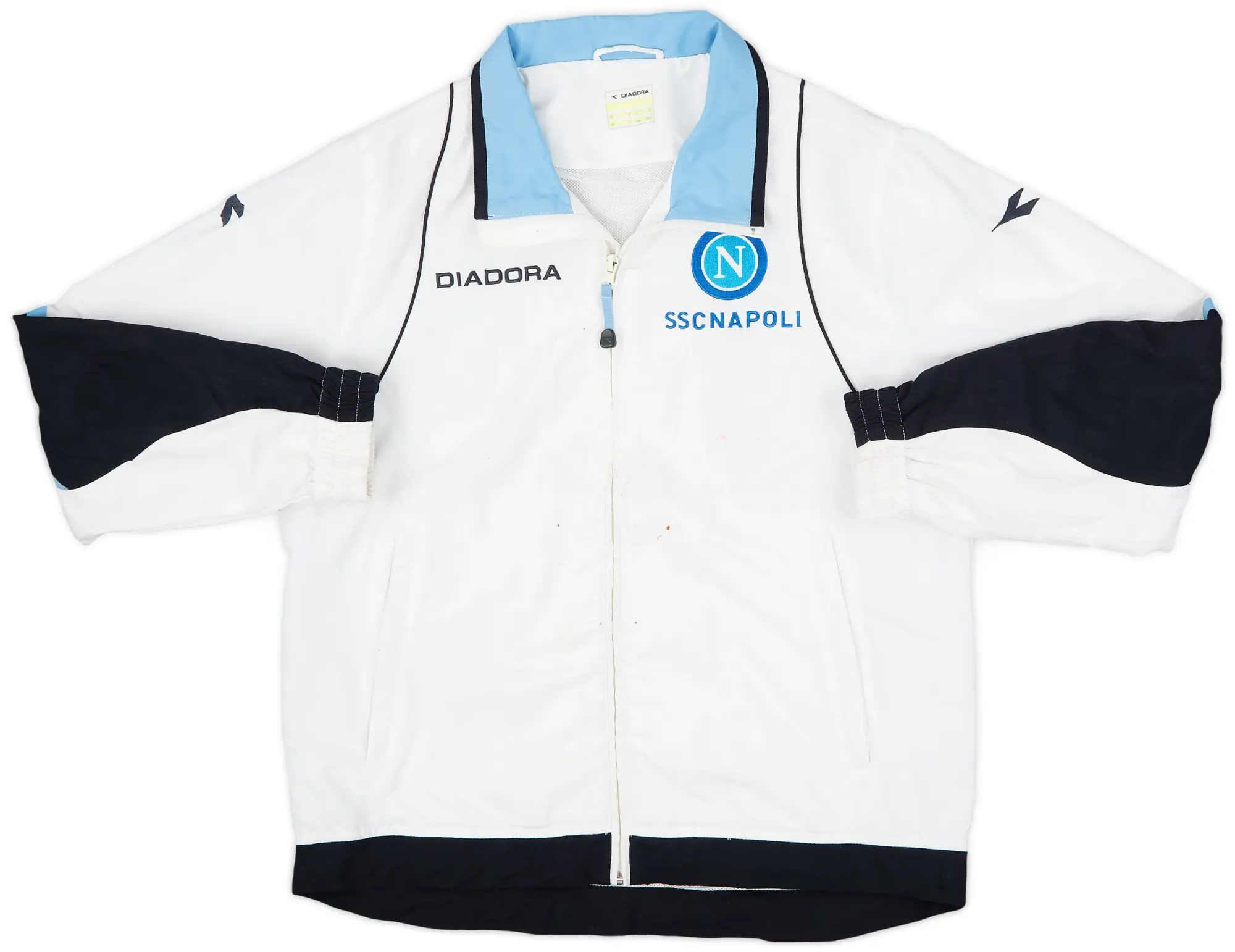 2007-08 Napoli Diadora Track Jacket - 5/10 - (XS)