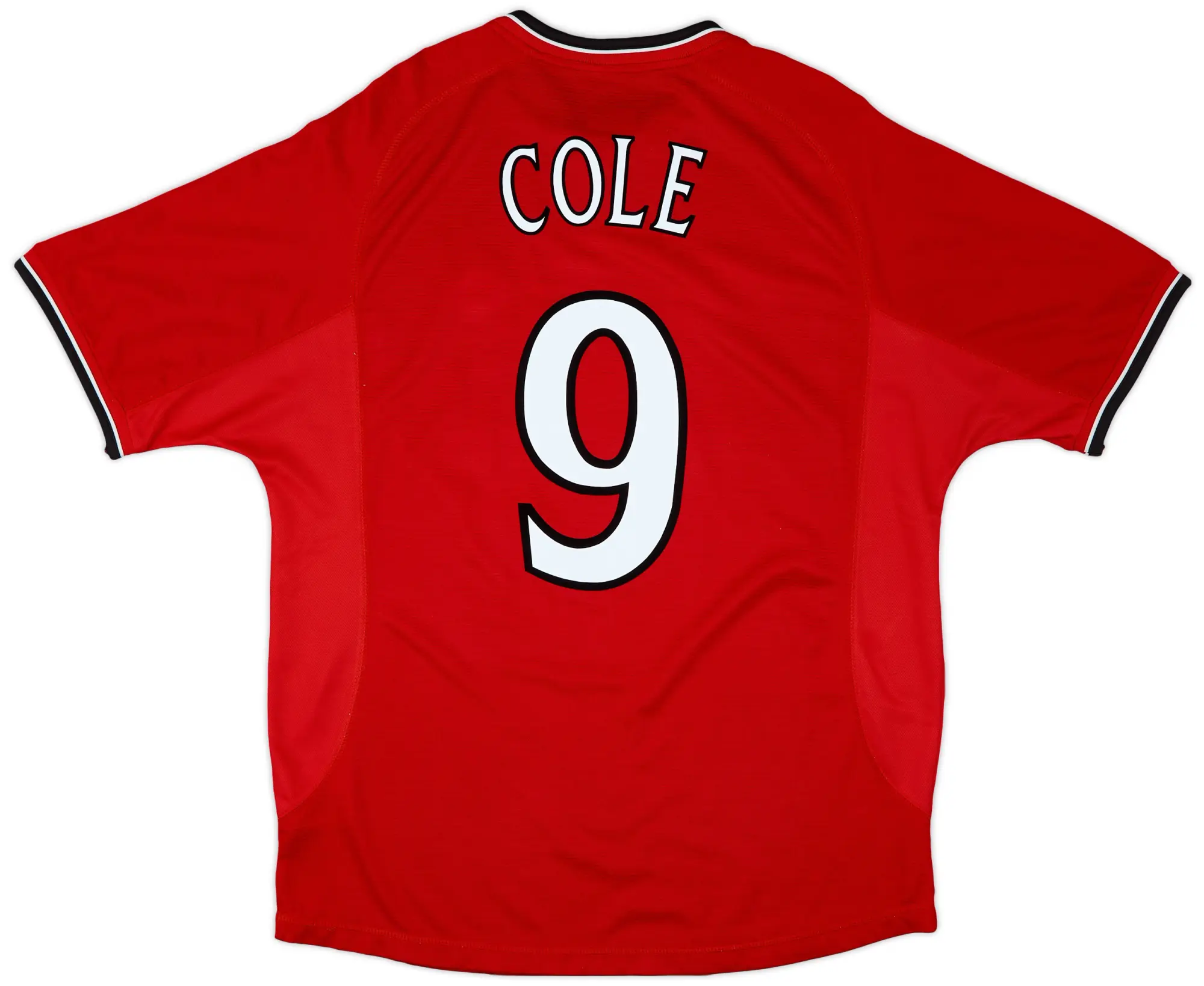 2000-02 Manchester United Home Shirt Cole #9 - 10/10 - (L)