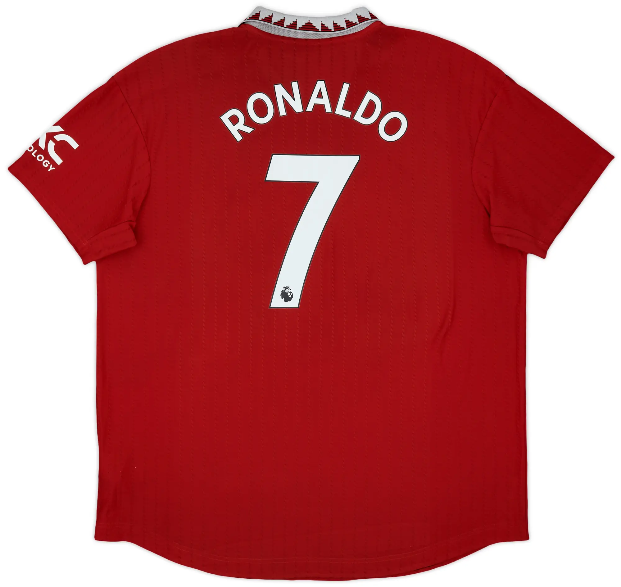 2022-23 Manchester United Authentic Home Shirt Ronaldo #7 - 5/10 - (XXL)