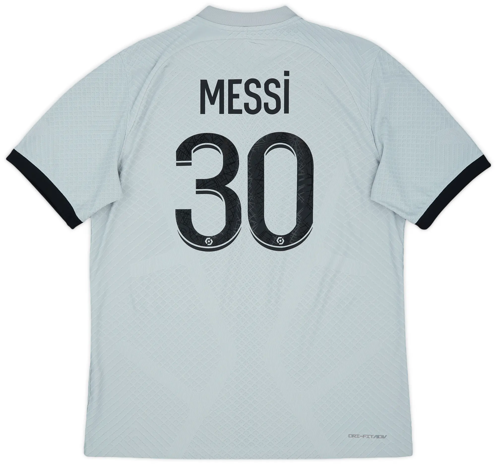 2022-23 Paris Saint-Germain Authentic Away Shirt Messi #30 - 8/10 - (L)