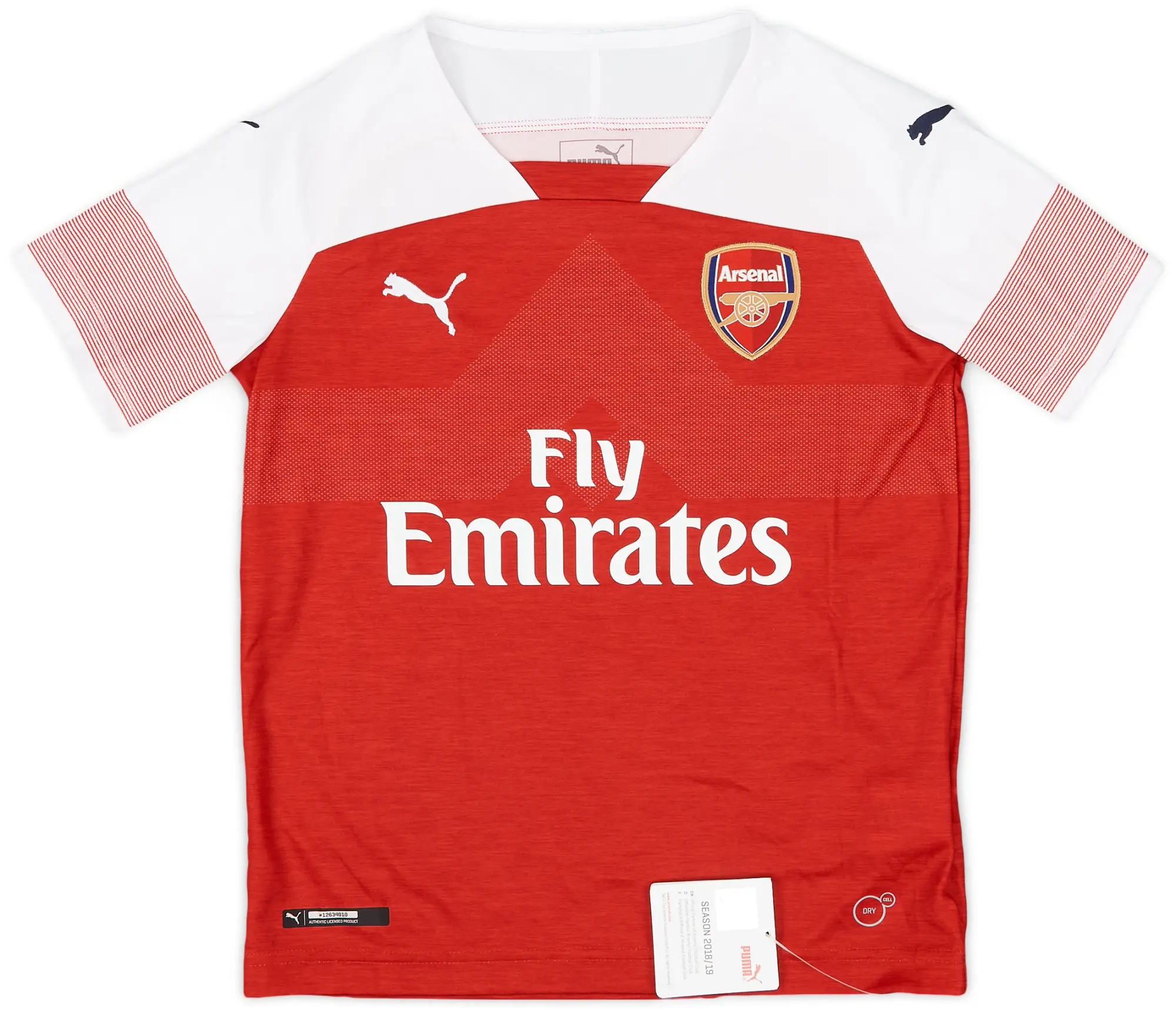 2018-19 Arsenal Home Shirt (S.Boys)