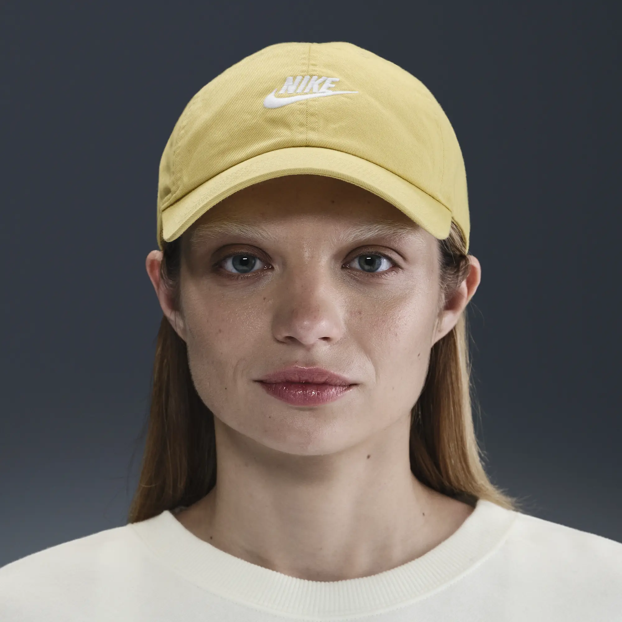 Nike Club Unstructured Futura Wash Cap - Yellow - Cotton