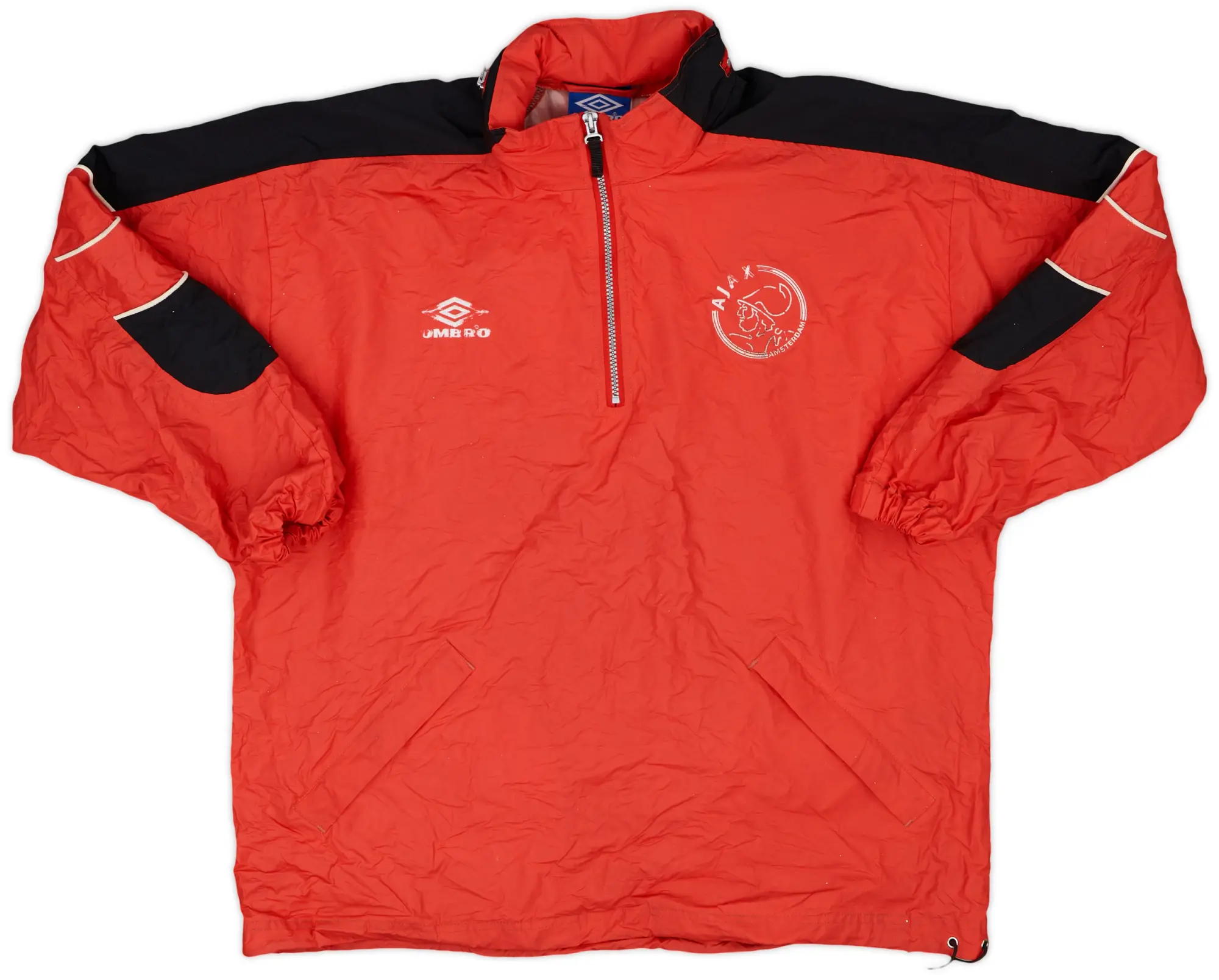 1999-00 Ajax Umbro 1/4 Zip Drill Top - 5/10 - (S)