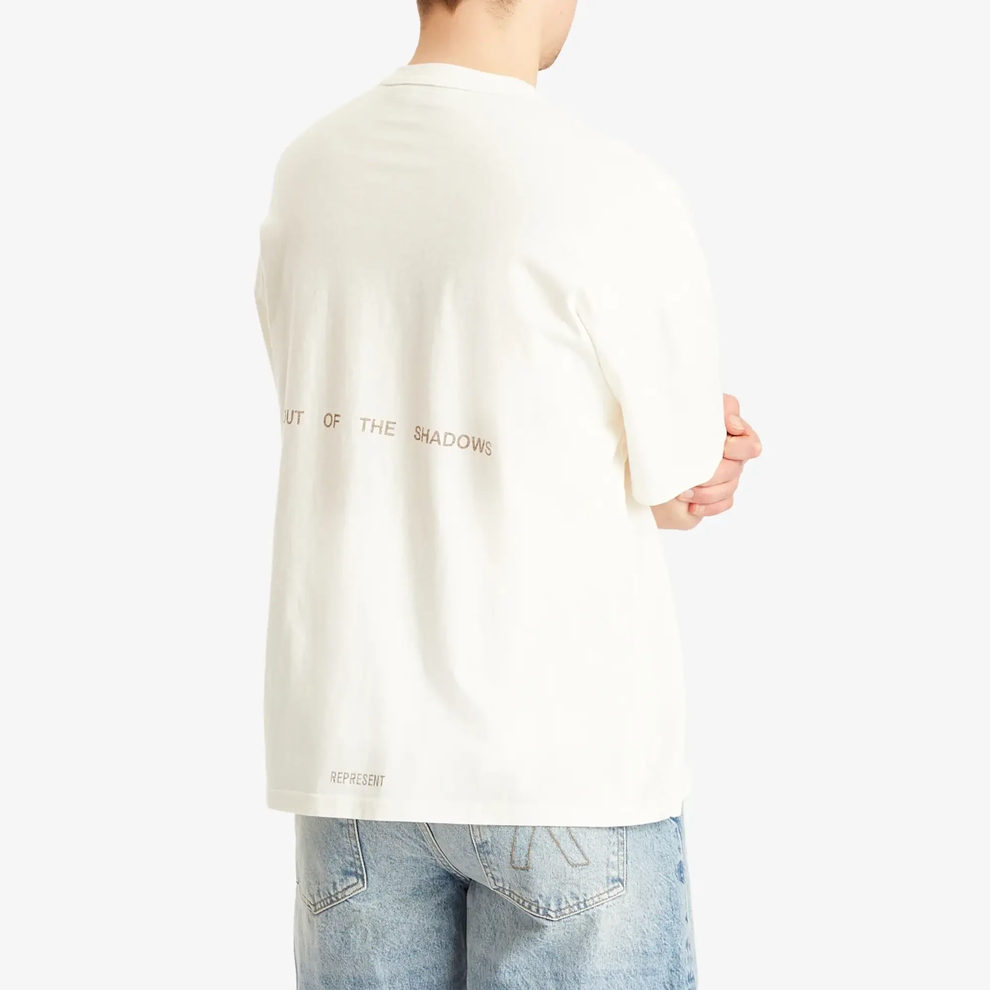 Represent Men's Team Rep T-Shirt Flat White