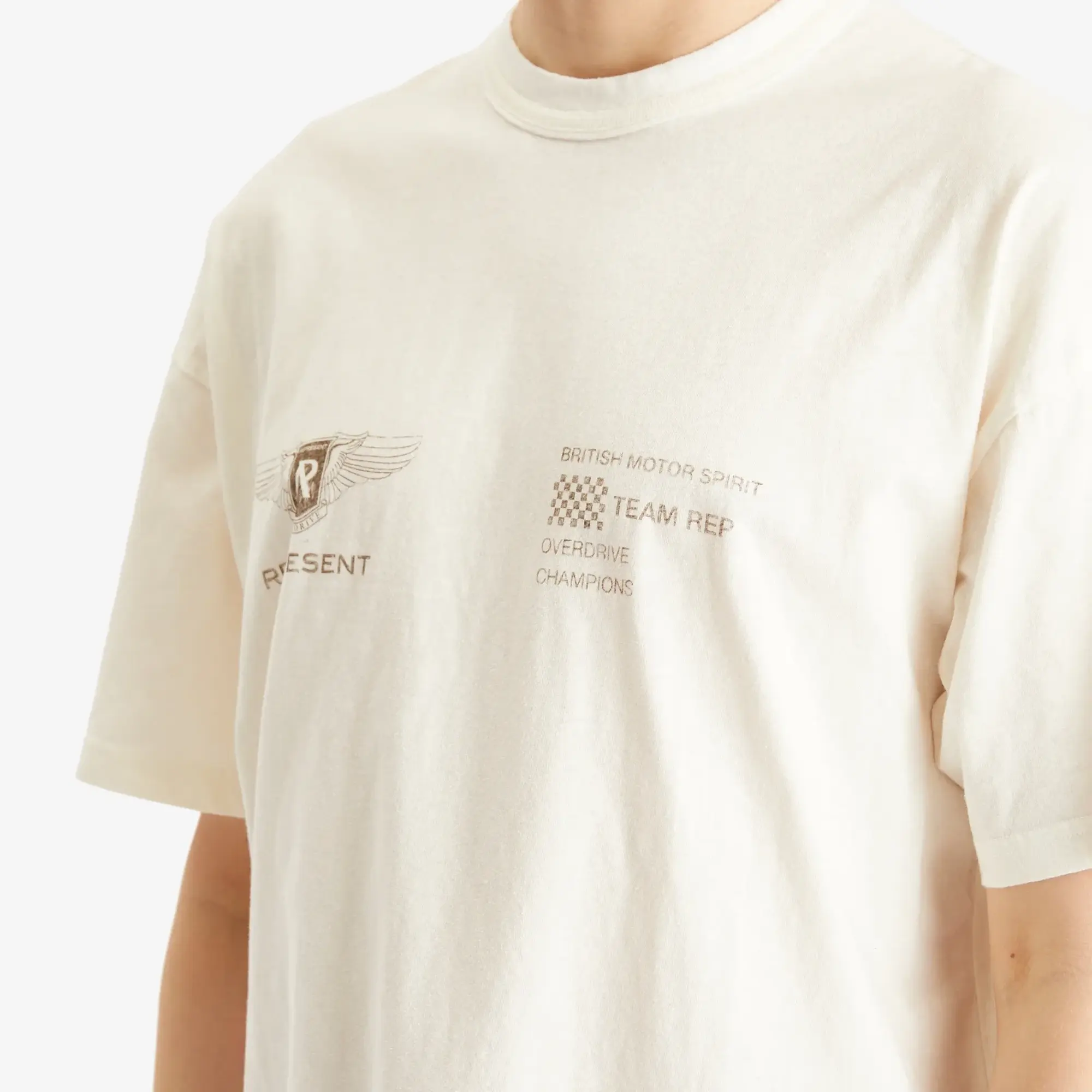 Represent Men's Team Rep T-Shirt Flat White