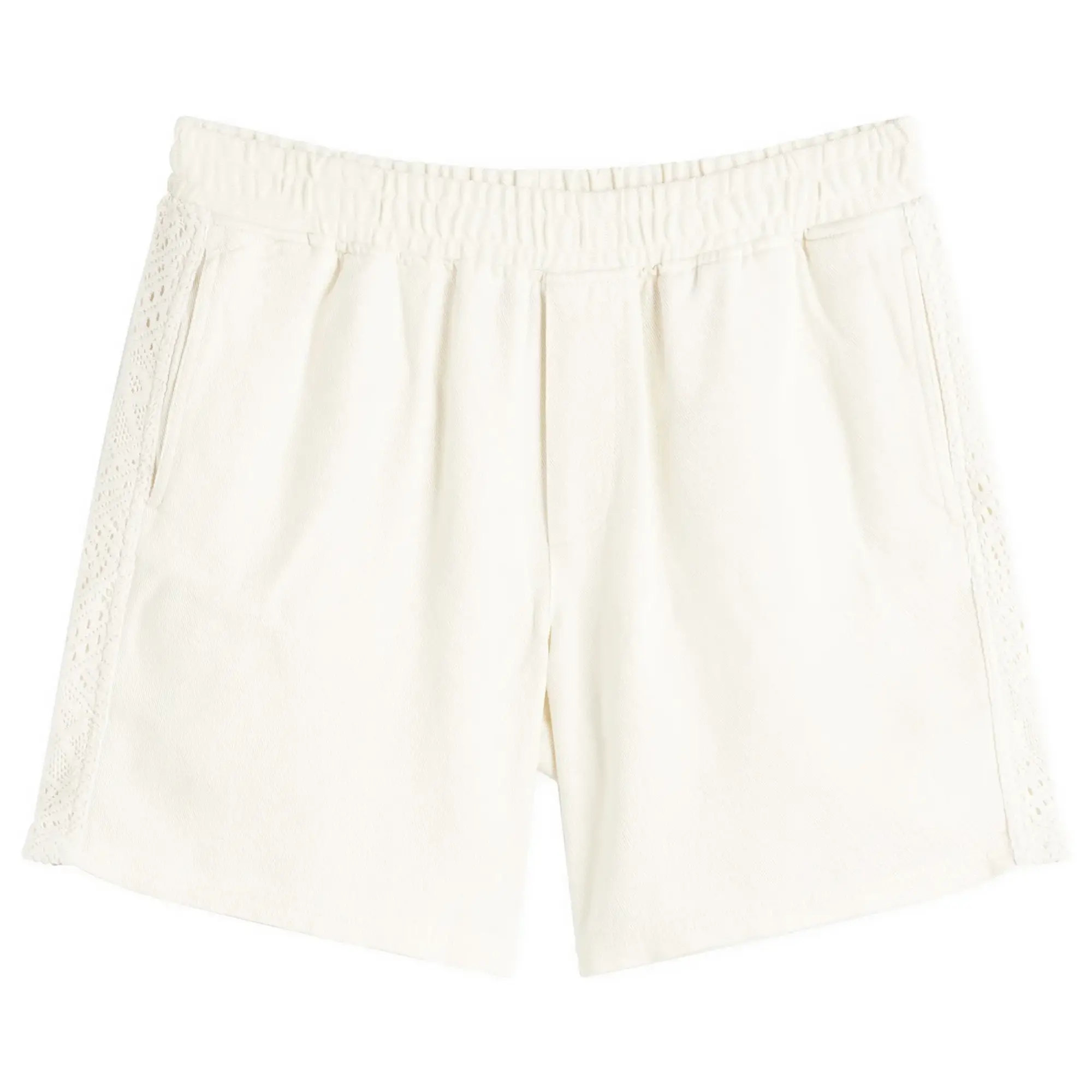 Represent Men's Knitted Panel Short Antique White