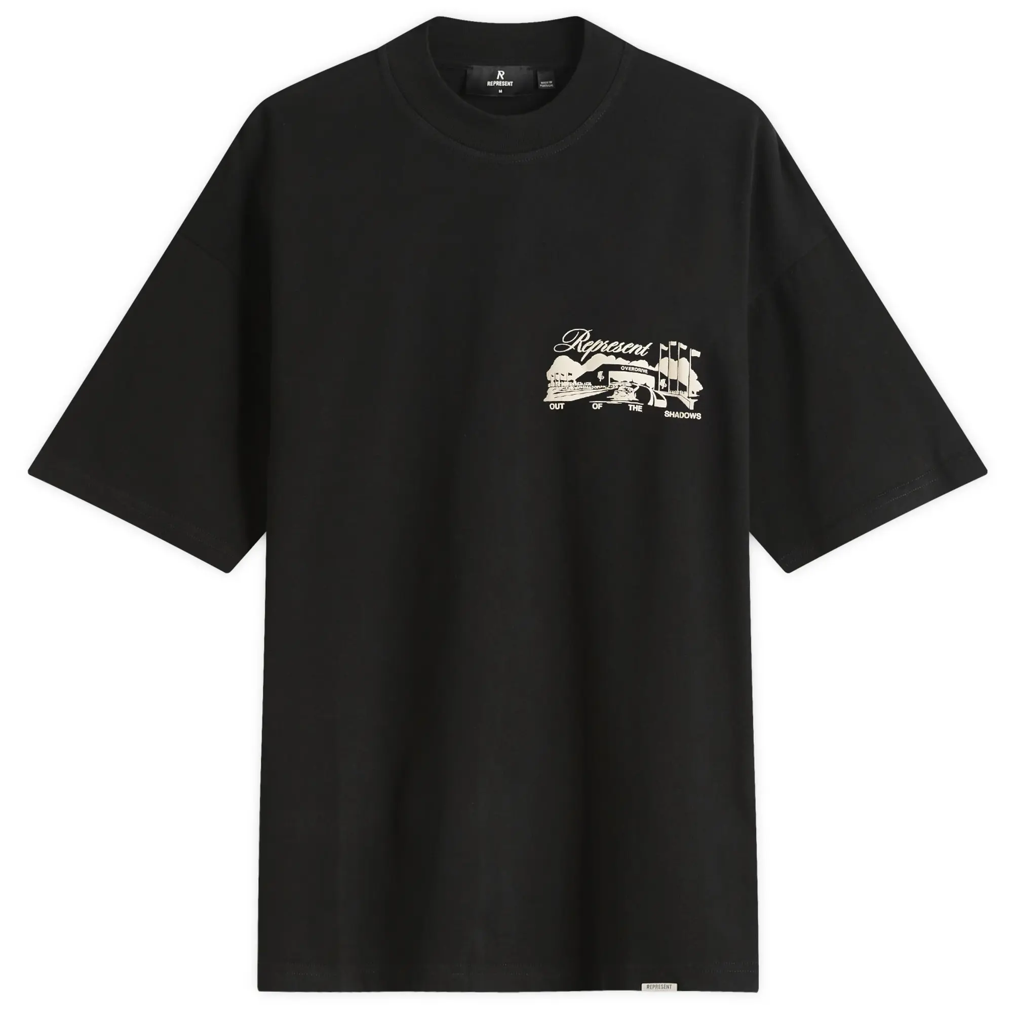 Represent Men's Race Way T-Shirt Jet Black