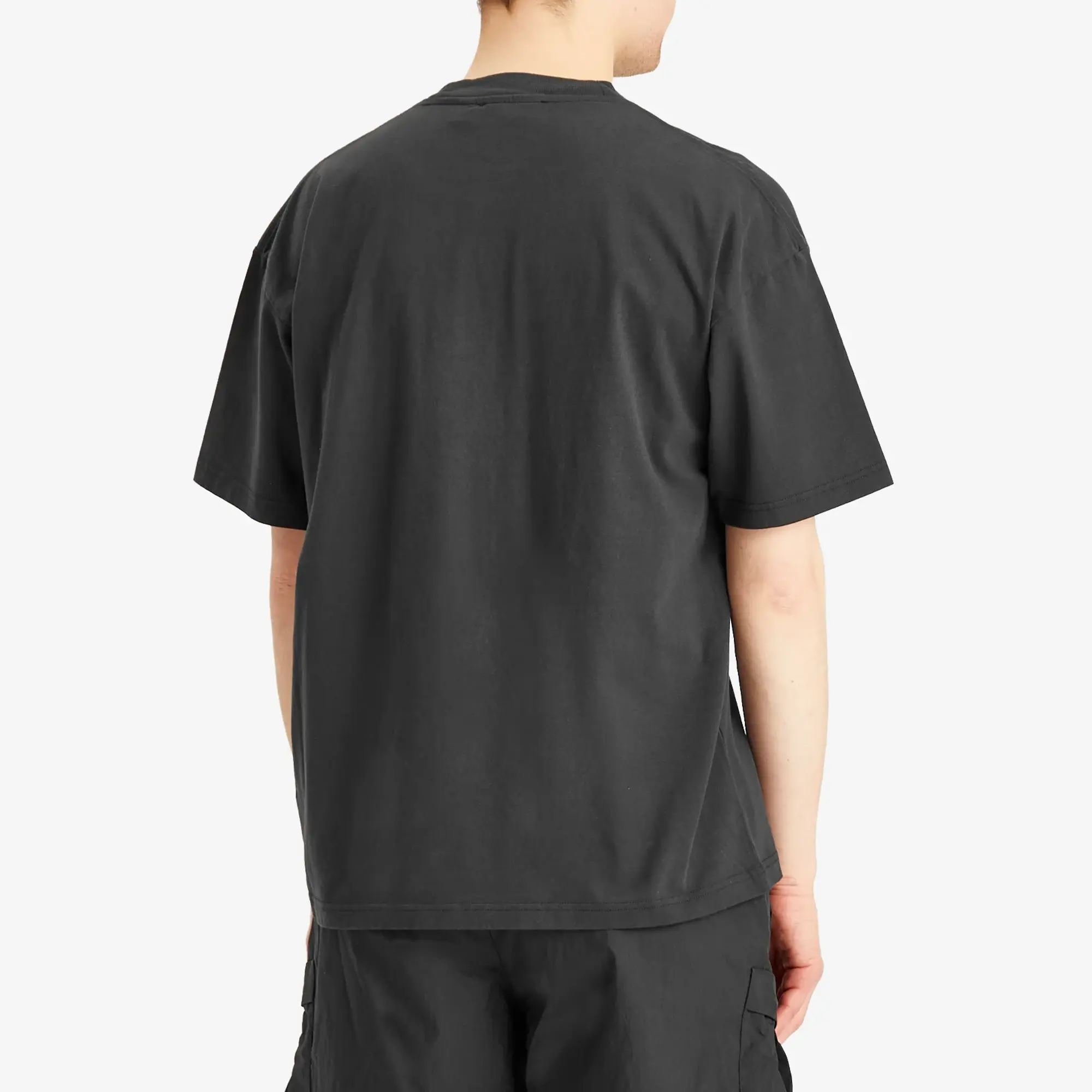 Represent Men's Rep Applique T-Shirt Off Black