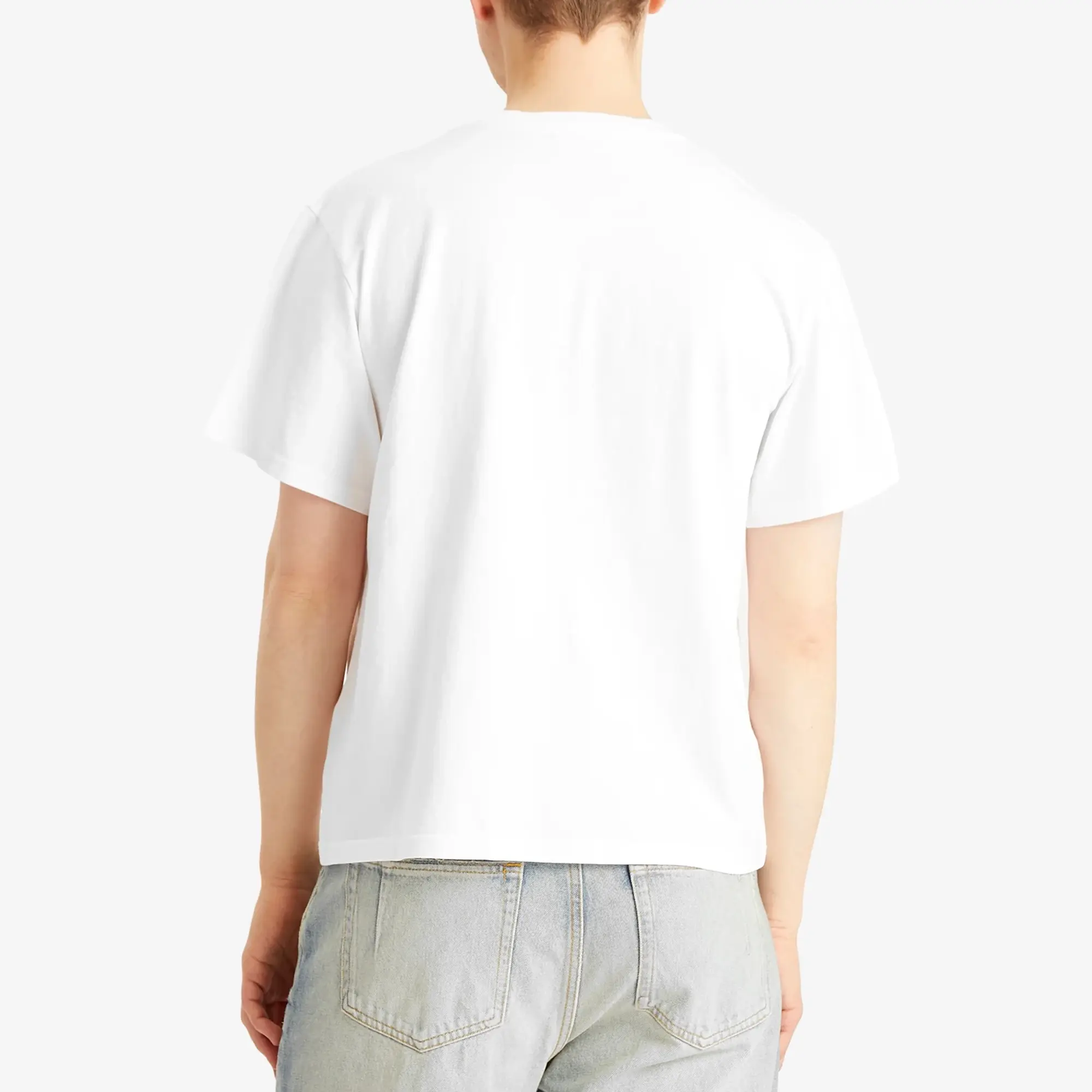 Second/Layer Men's In List Baggy Baby T-Shirt White