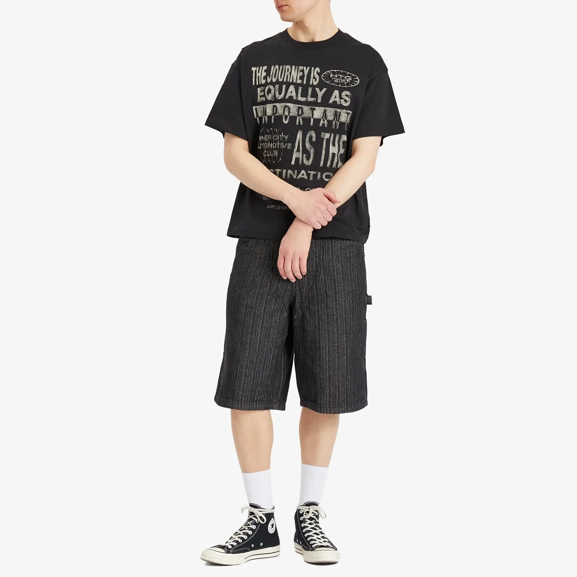 Honor the Gift Men's Gears Carpenter Short Black