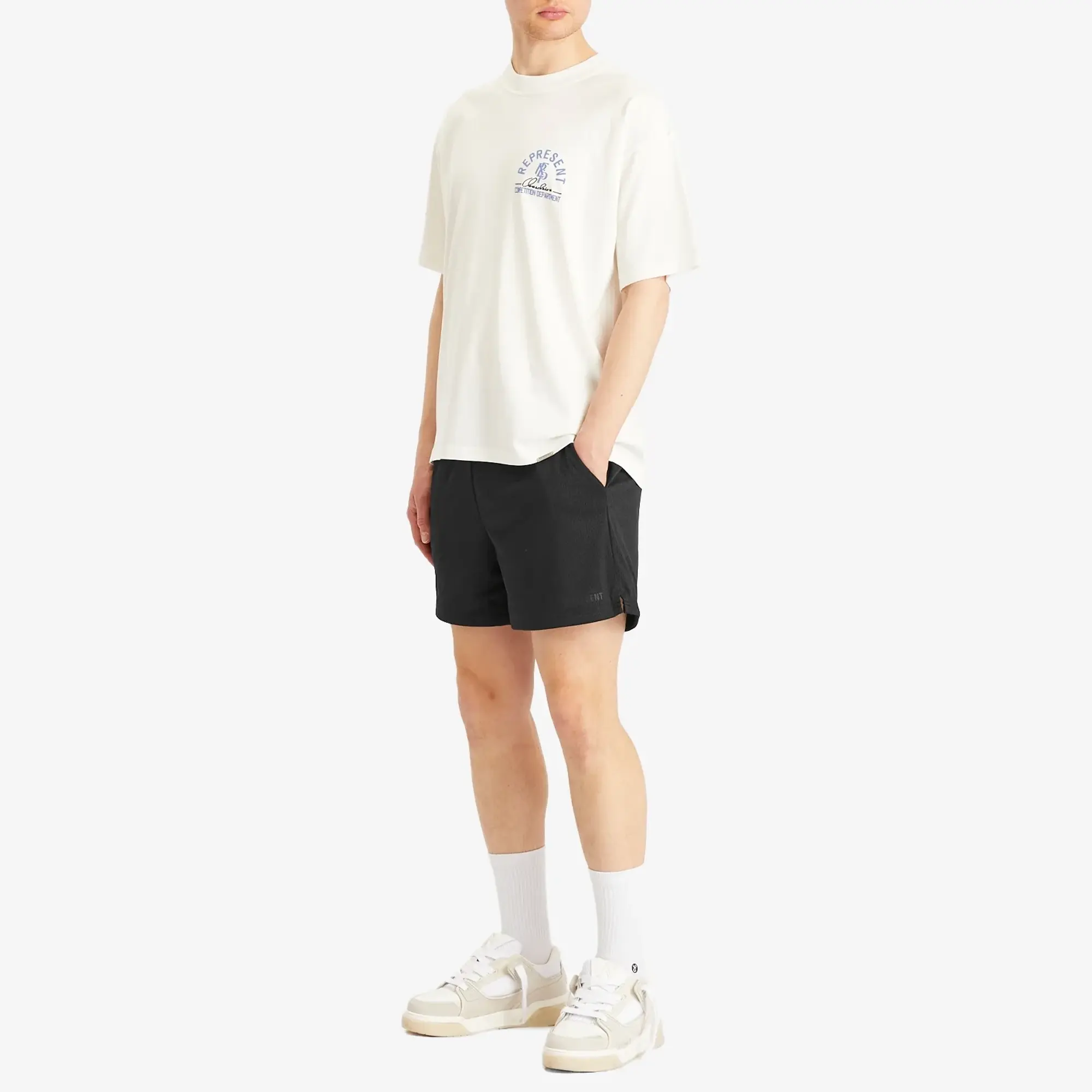 Represent Men's Mesh Short Jet Black