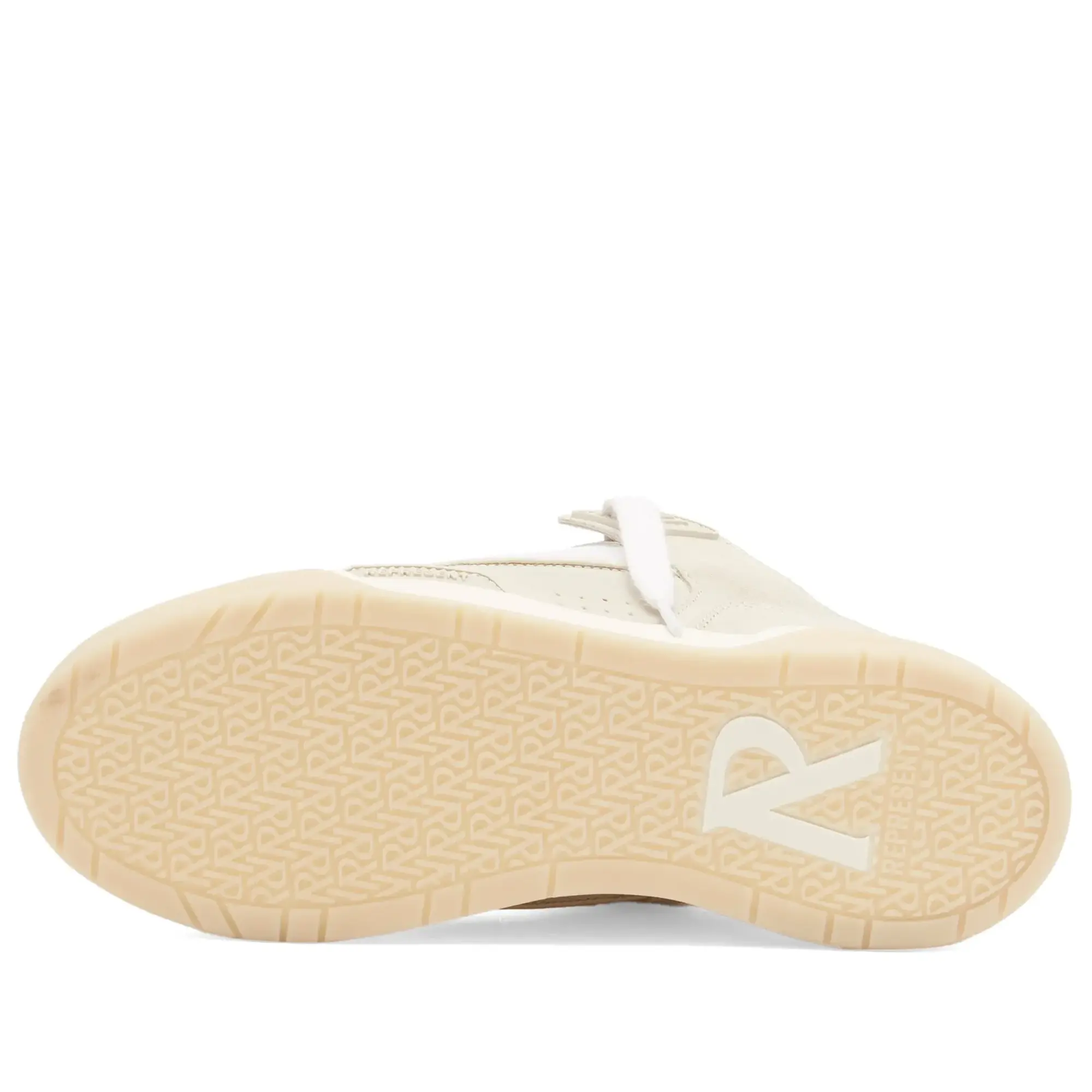 Represent Men's Studio Sneaker Mesh Vintage White