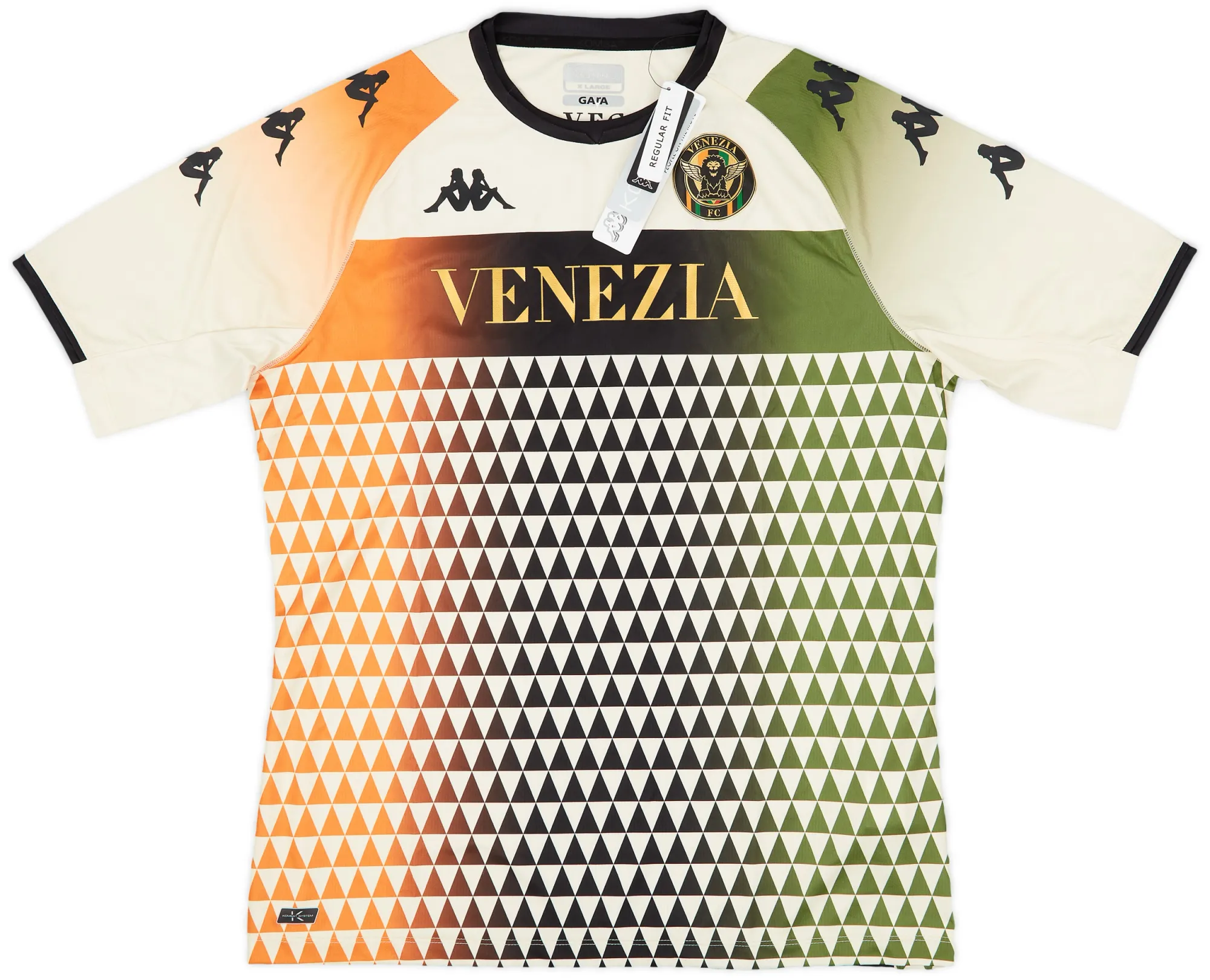 Kappa Venezia FC Mens SS Away Shirt 2021/22 | VNZA21407357used