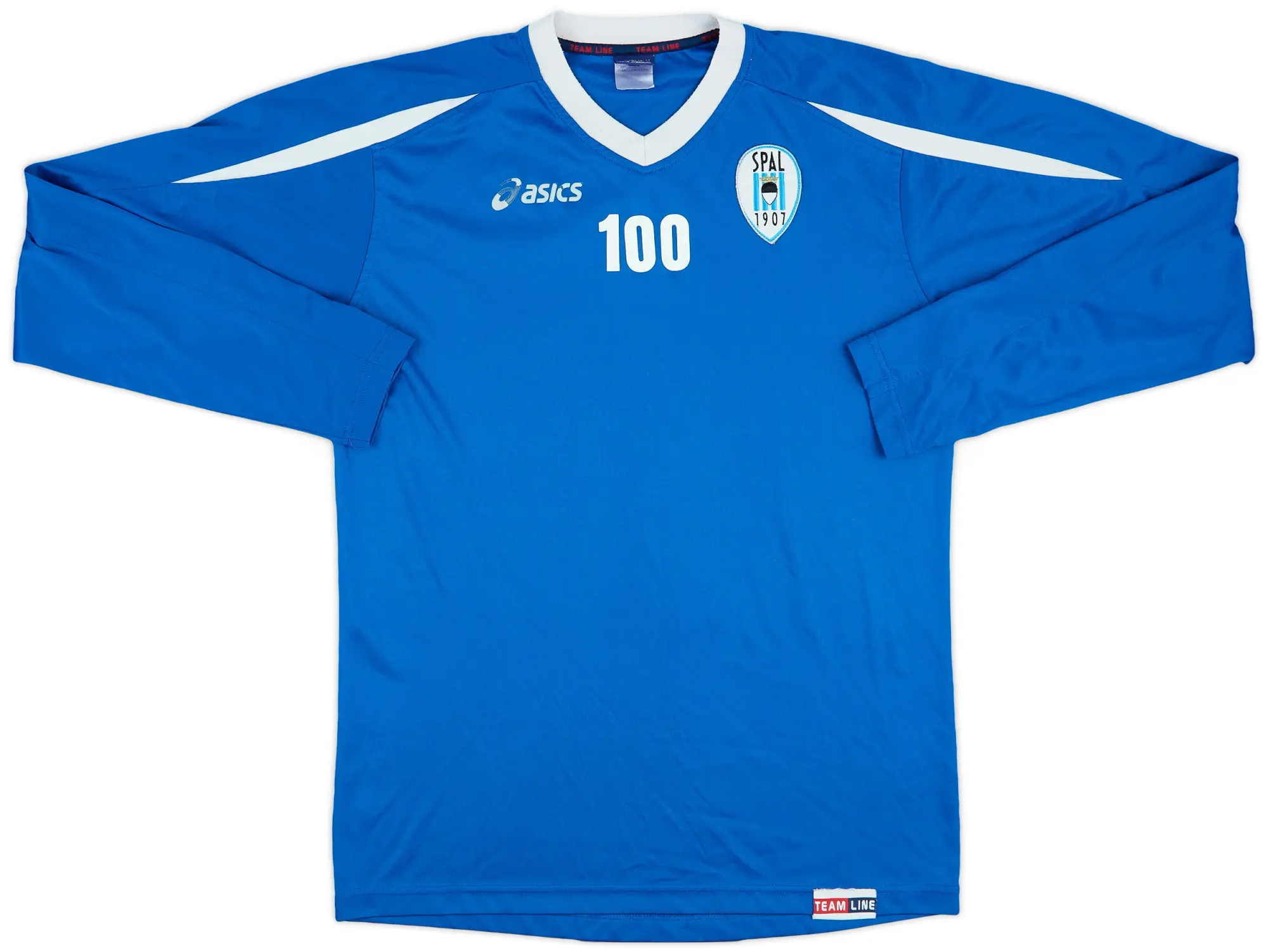 Asics S.P.A.L Mens LS Player Issue Home Shirt 2009/10