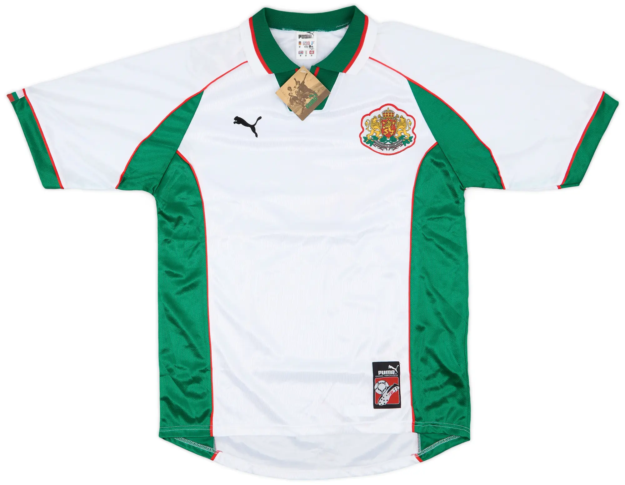 1998-00 Bulgaria Home Shirt (M)