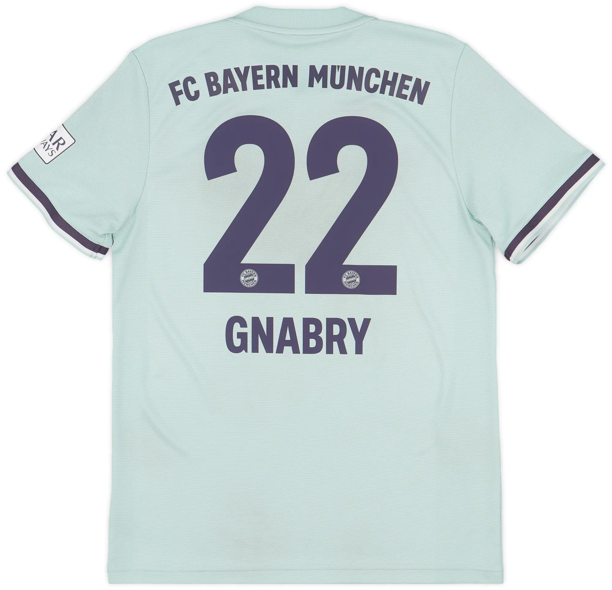 2018-19 Bayern Munich Away Shirt Gnabry #22 - 8/10 - (M)