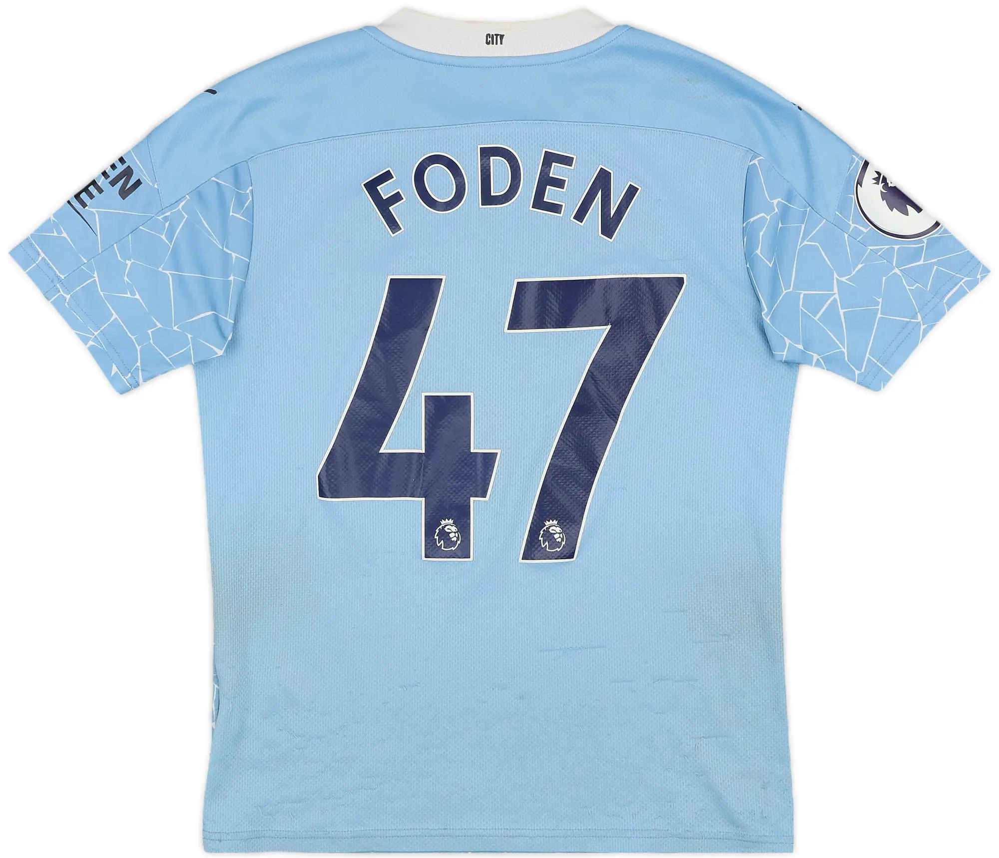 2020-21 Manchester City Home Shirt Gundogan #8 - 7/10 - (M)