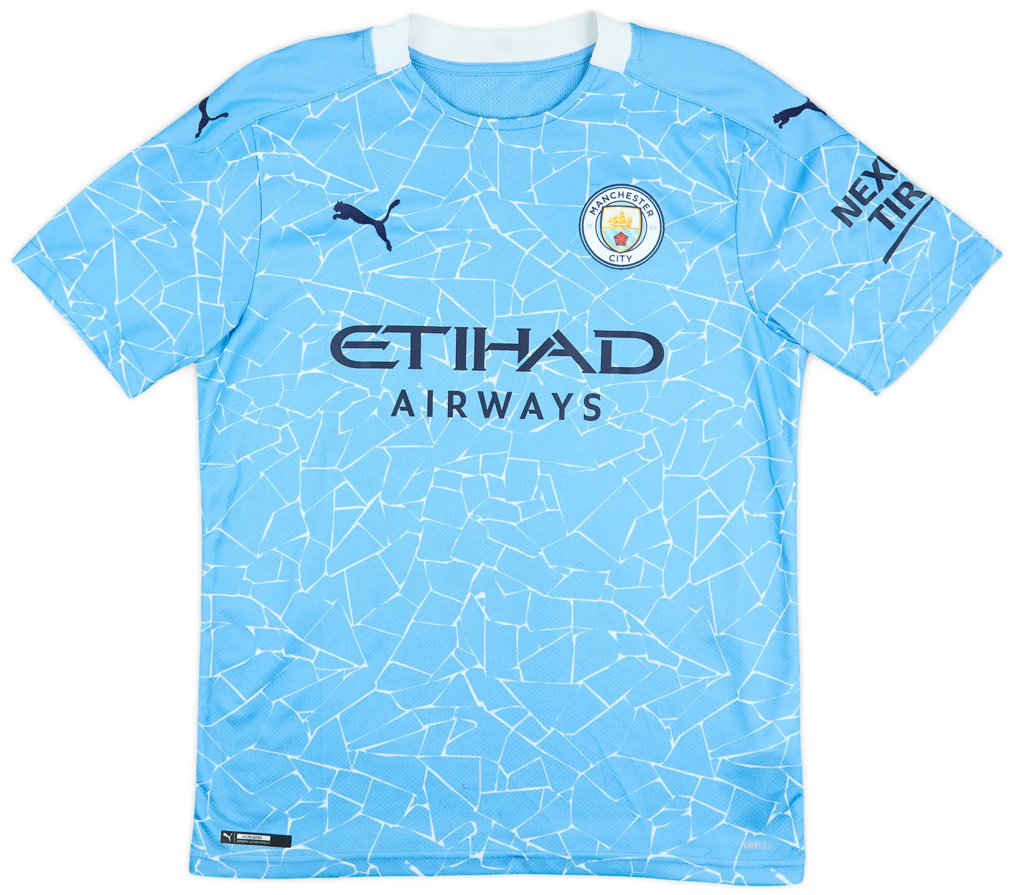 2020-21 Manchester City Home Shirt Gundogan #8 - 7/10 - (M)