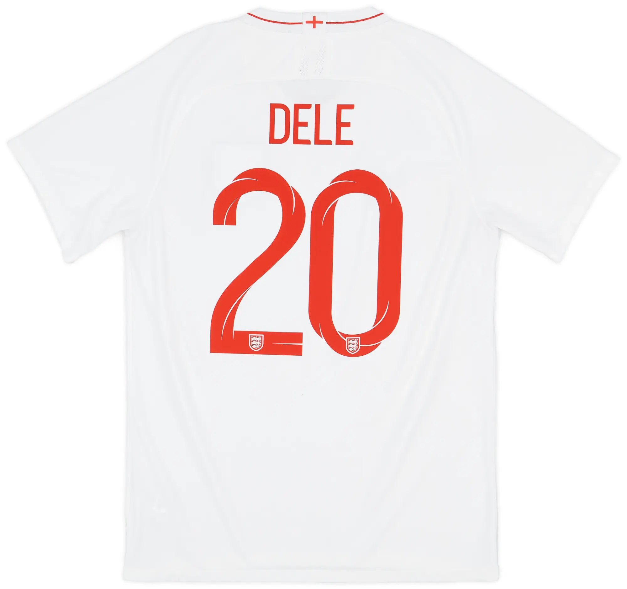 2018-19 England Home Shirt Dele #20 - 8/10 - (L)