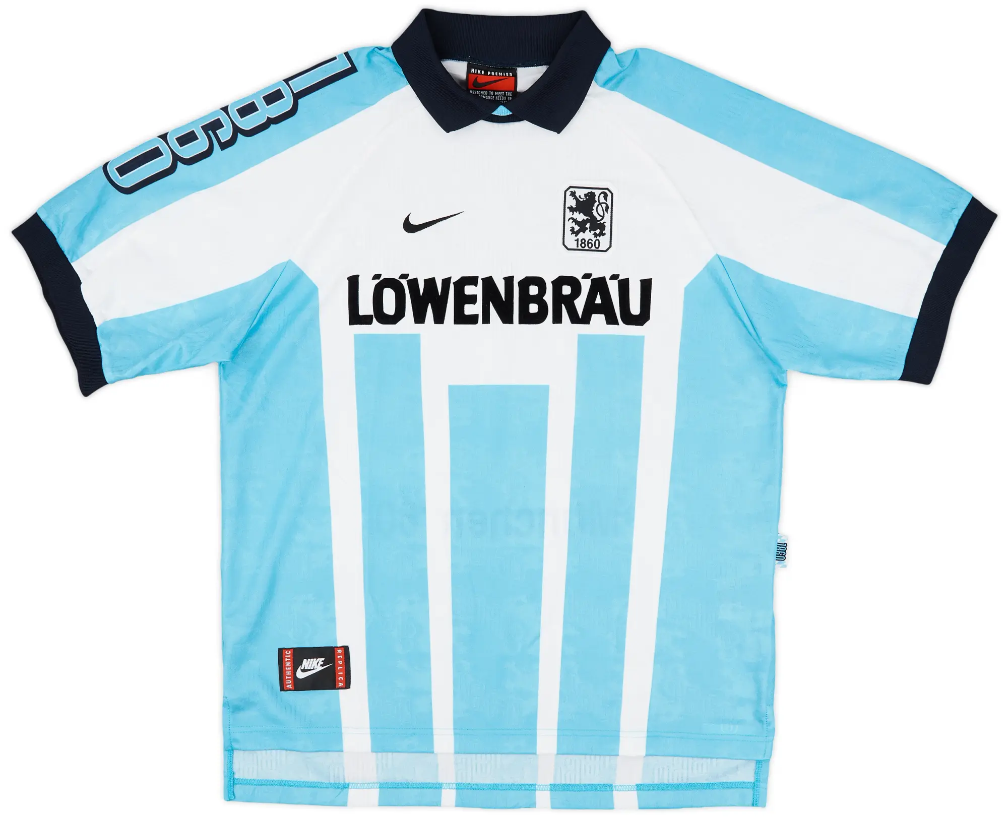 1996-97 1860 Munich Home Shirt - 10/10 - (L)