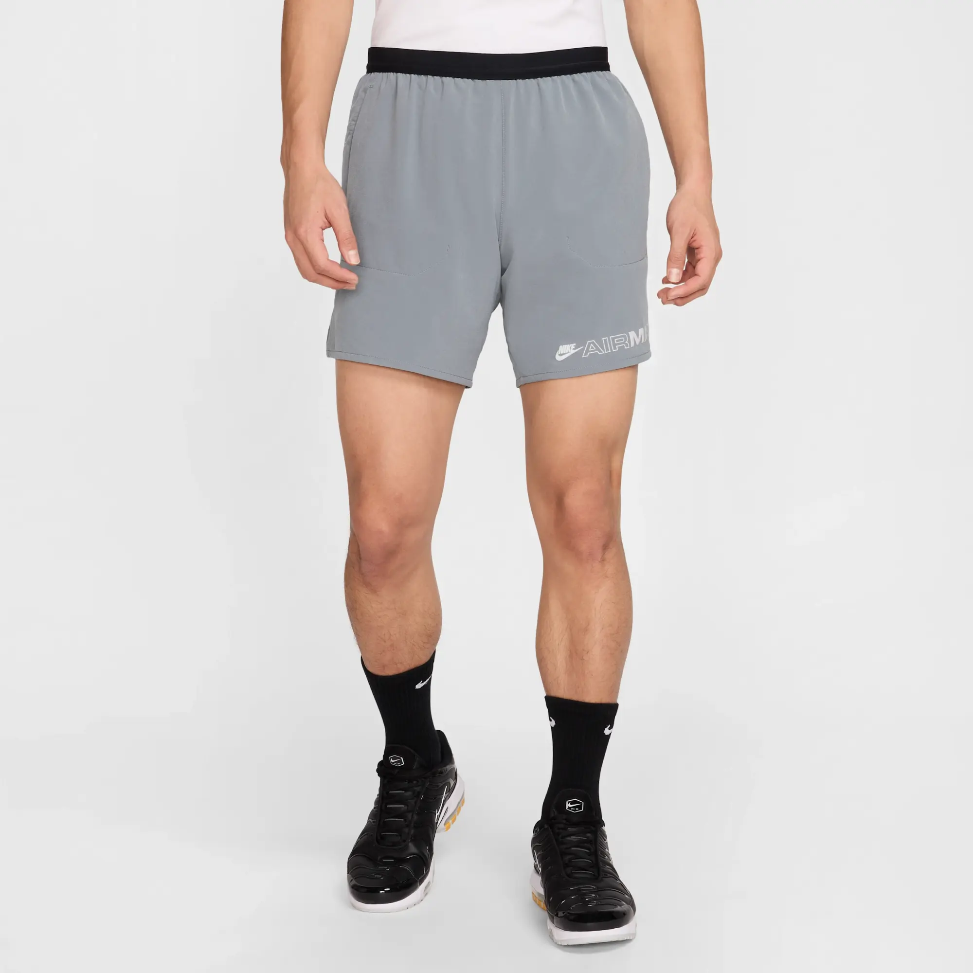 Nike Air Max Men's Woven Shorts - Grey - Polyester/Elastane
