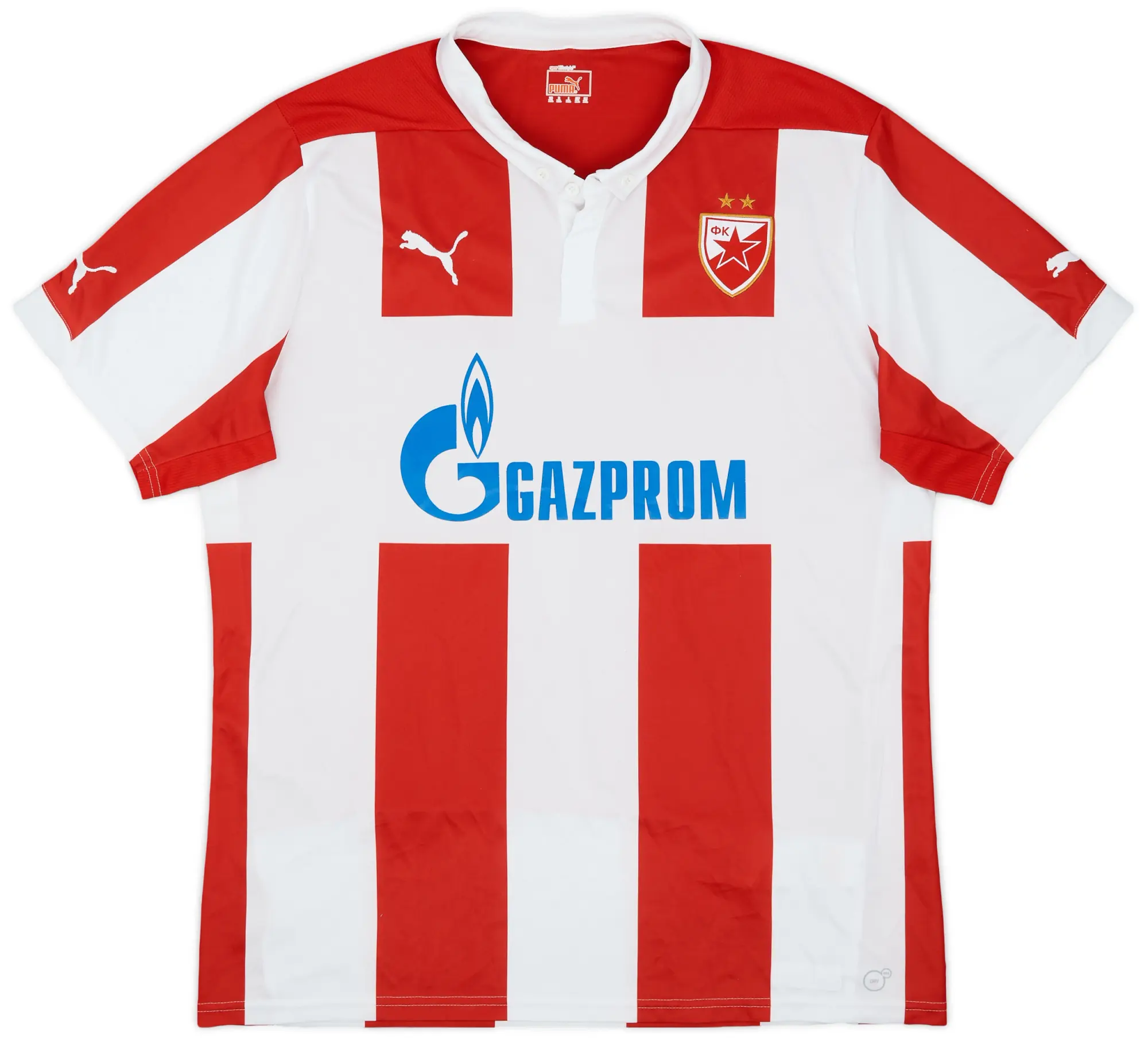 2014-15 Red Star Belgrade Home Shirt - 6/10 - (XXL)