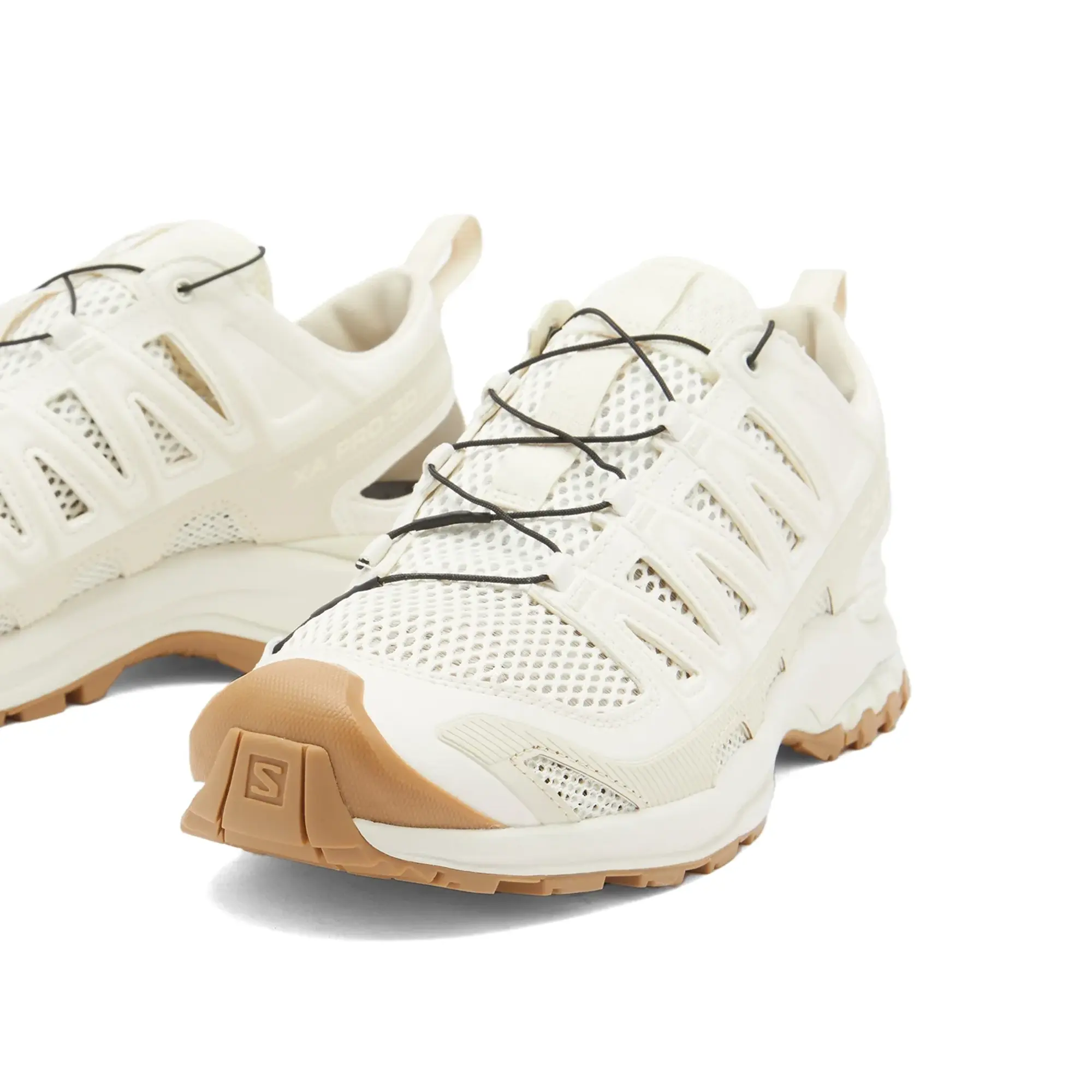 Salomon Men's Xa Pro 3D Amphib Sneaker Vanilla Ice/Almond Milk/Curry