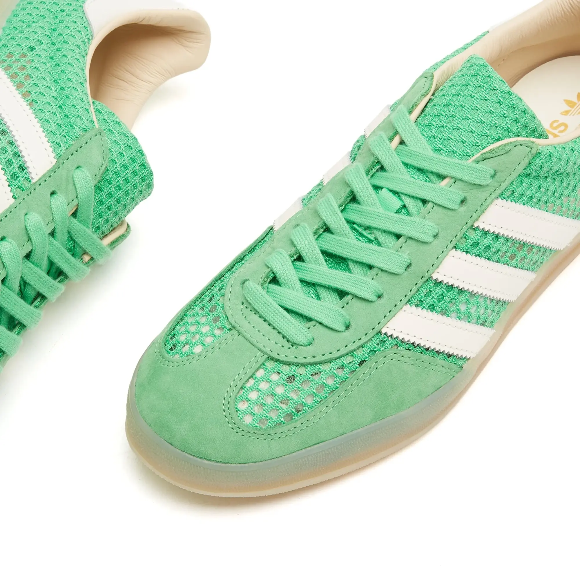adidas Originals adidas Gazelle Indoor Sneaker - Energy Green/Off White/Magic Beige