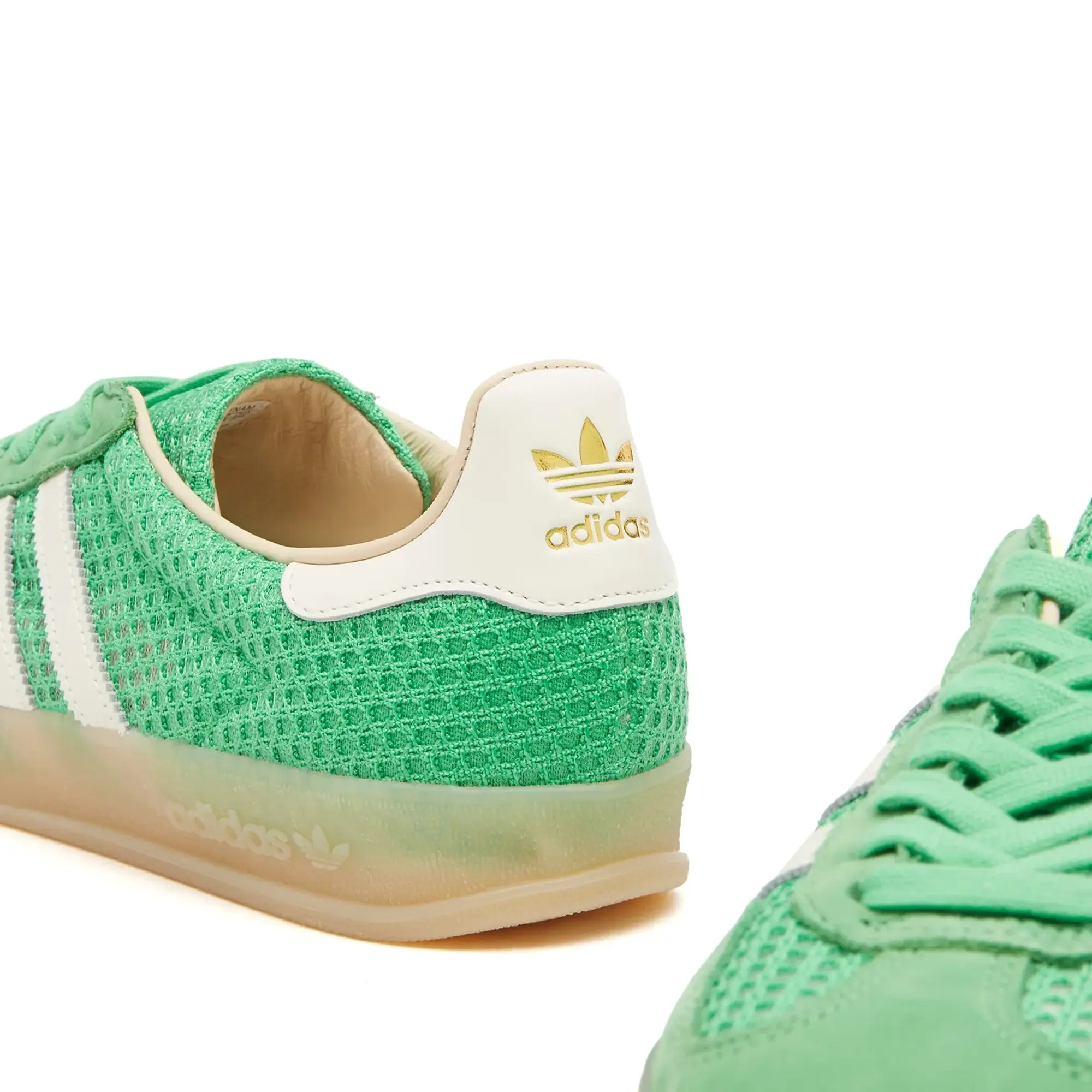adidas Originals adidas Gazelle Indoor Sneaker - Energy Green/Off White/Magic Beige