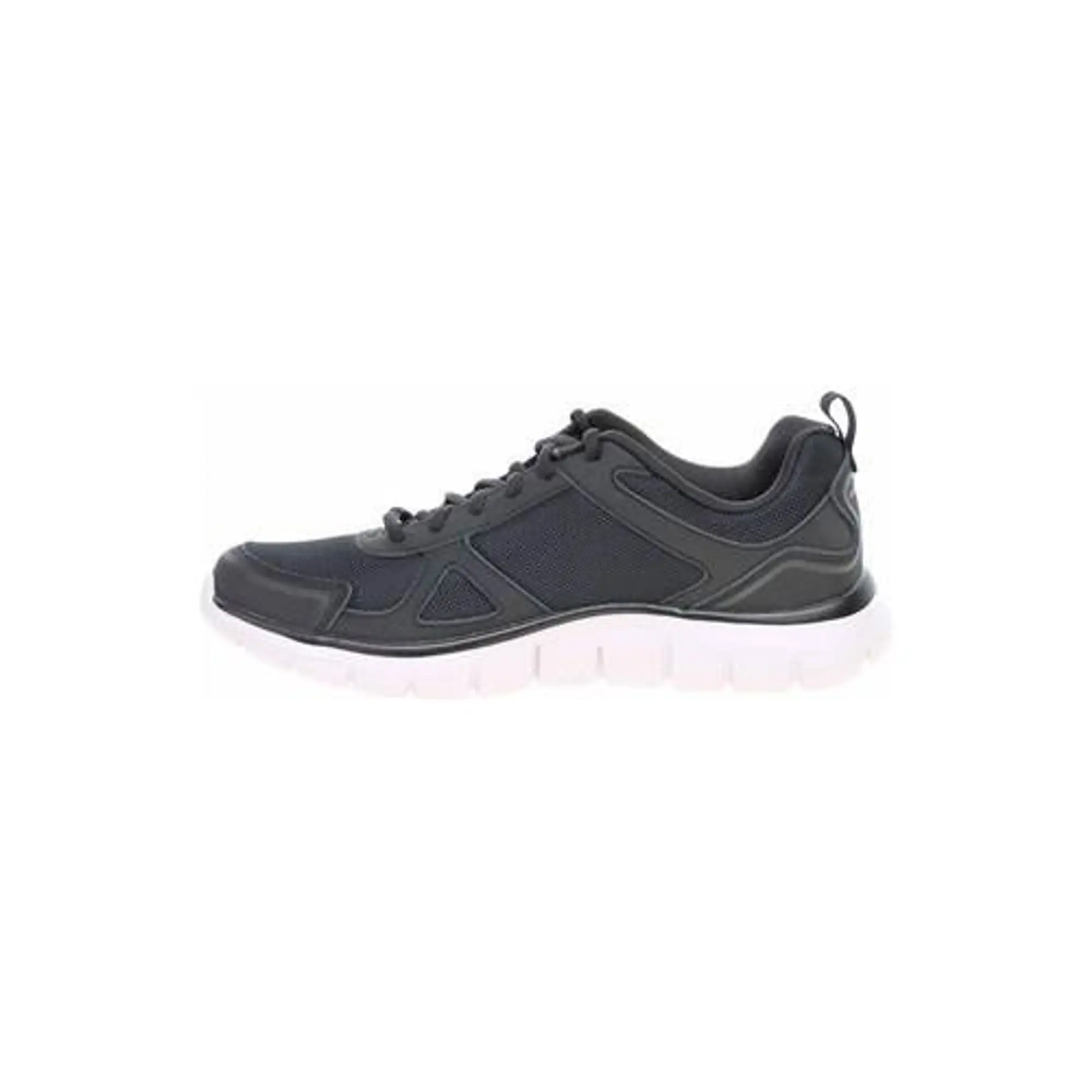 Skechers Men's Track Sneaker in Black/Red