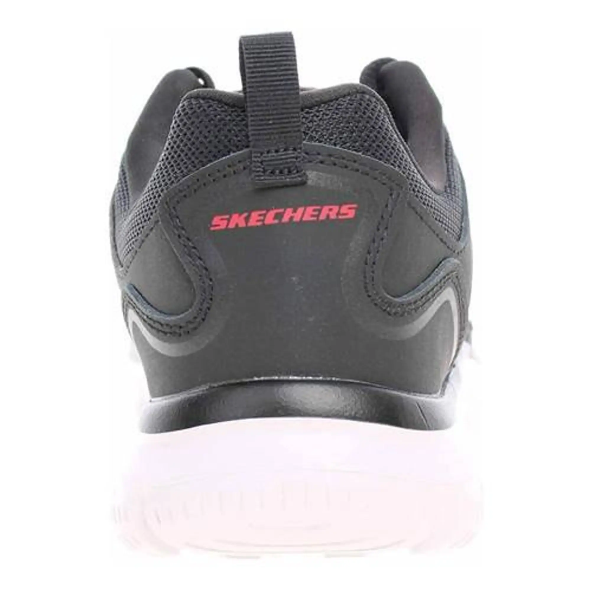 Skechers Men's Track Sneaker in Black/Red