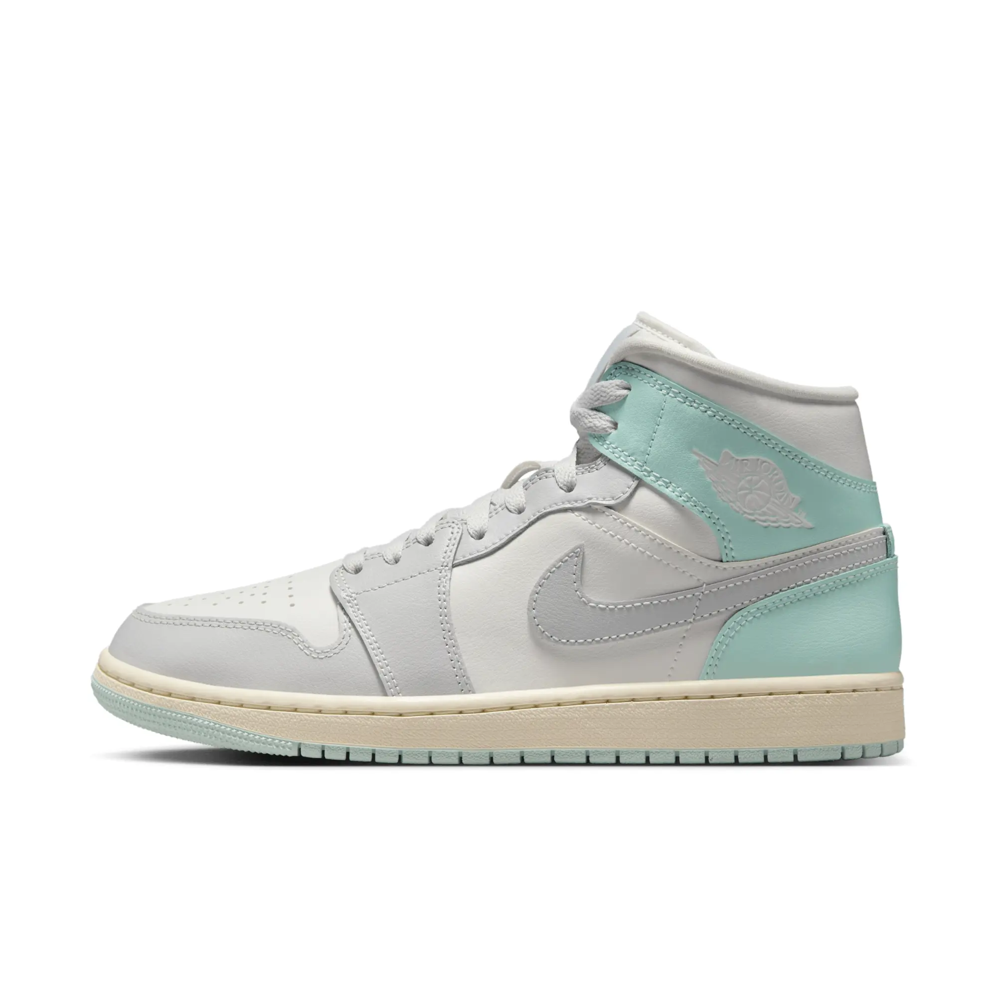Nike Jordan Nike Air Jordan 1 Mid Women's Shoes - White