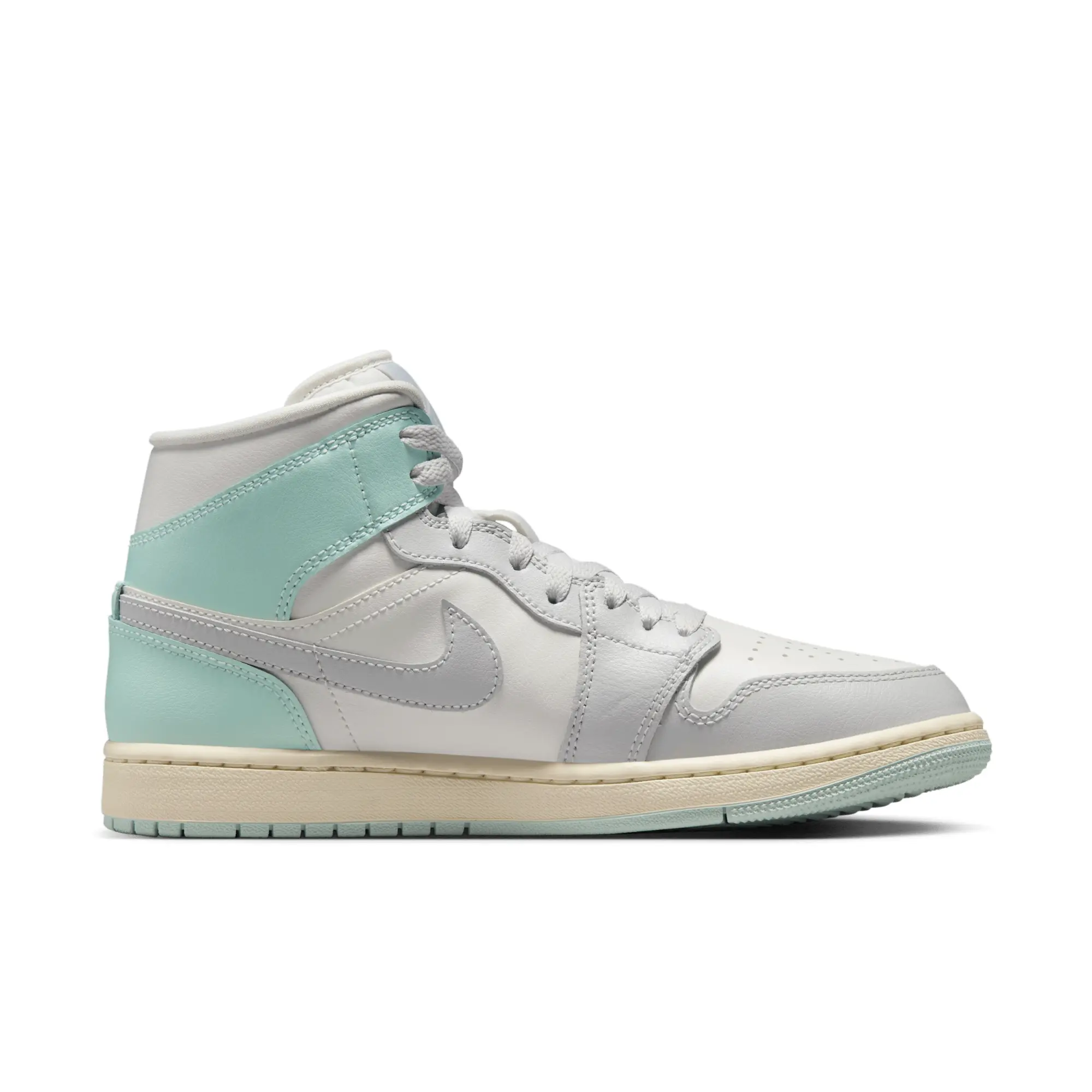 Nike Jordan Nike Air Jordan 1 Mid Women's Shoes - White