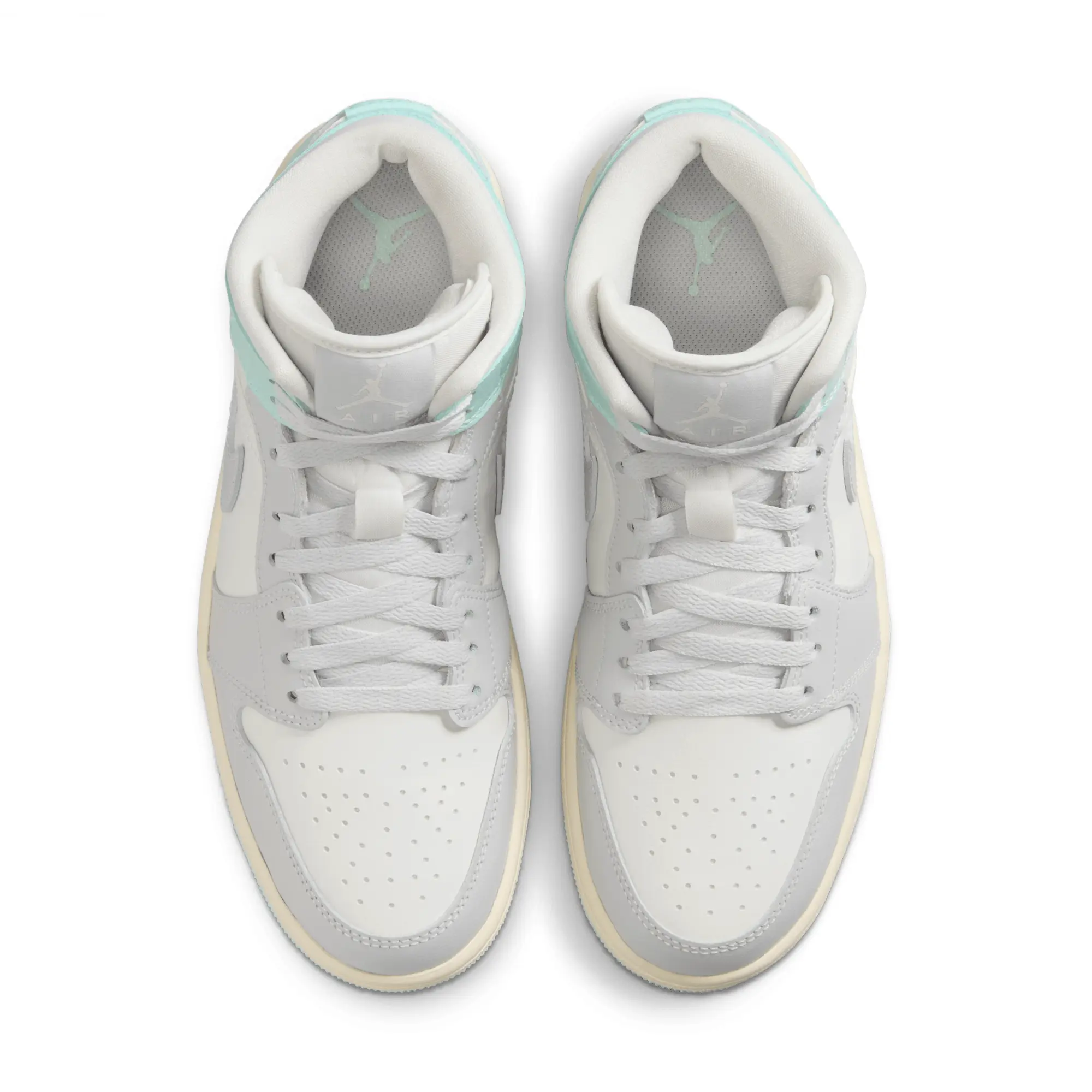 Nike Jordan Nike Air Jordan 1 Mid Women's Shoes - White