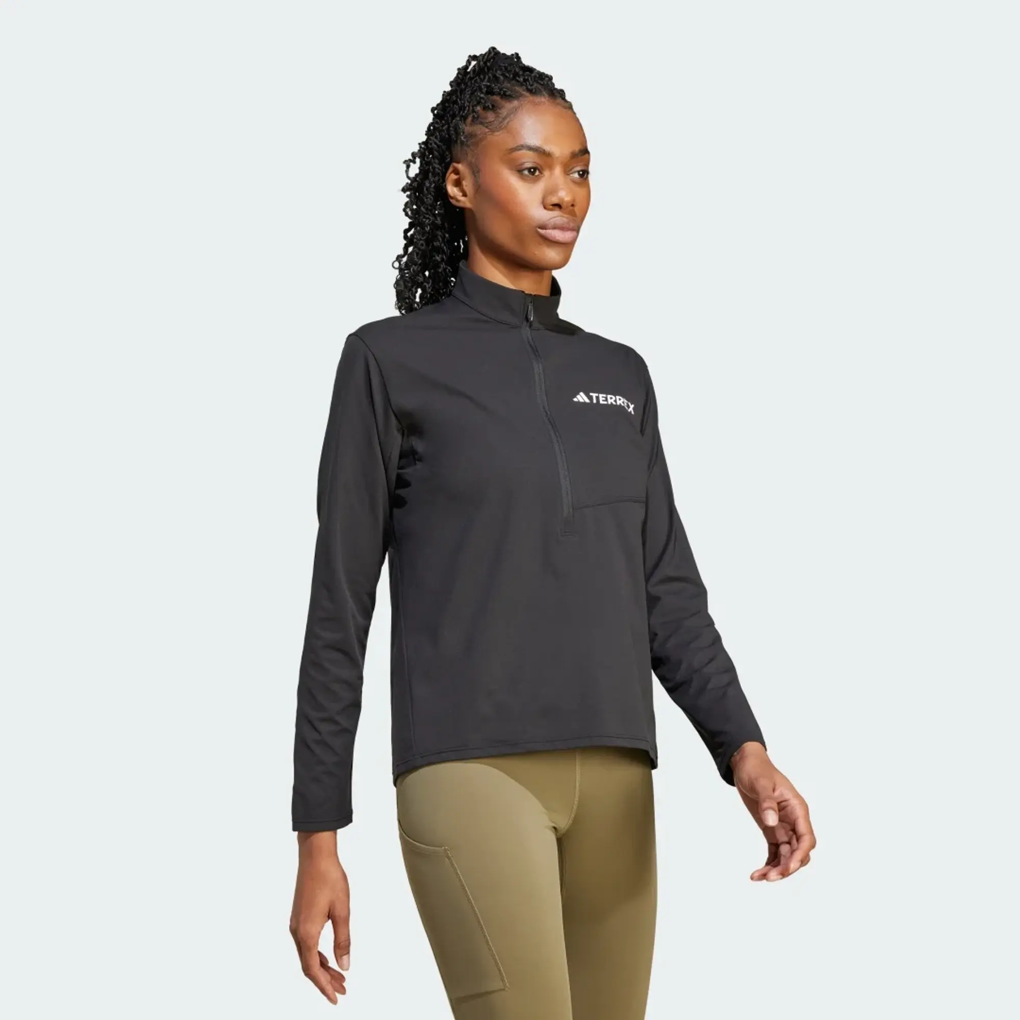 adidas Terrex Multi Climacool 1/2 Zip Long Sleeve Long-Sleeve Top
