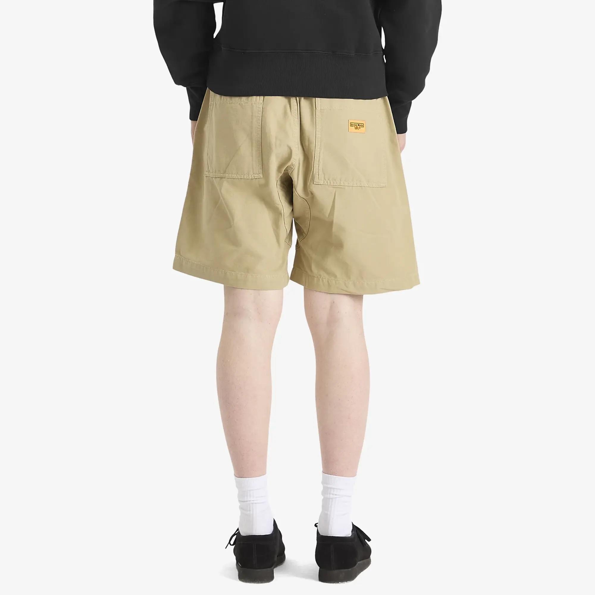 Service Works Men's Canvas Chef Short Khaki