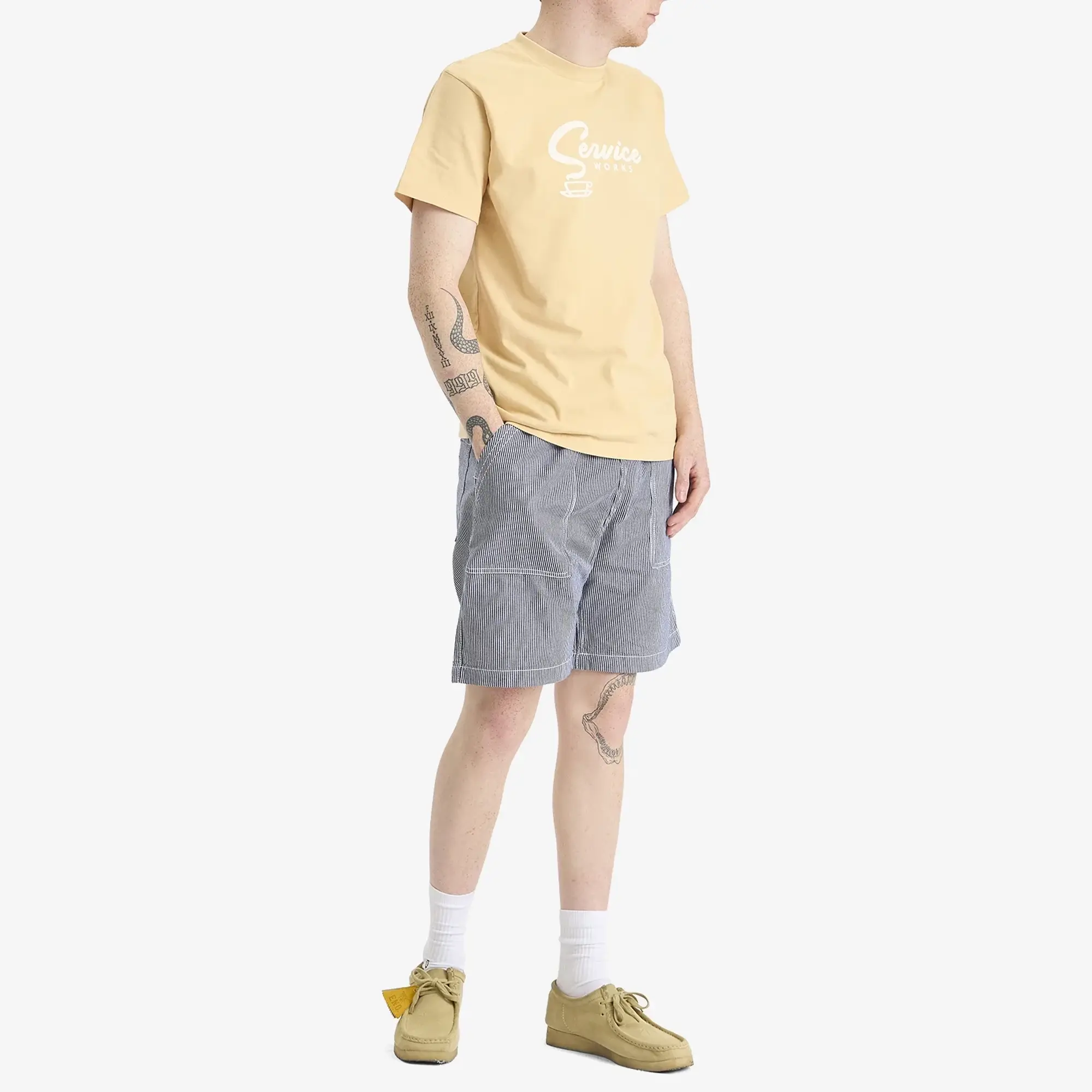 Service Works Men's Hickory Chef Short
