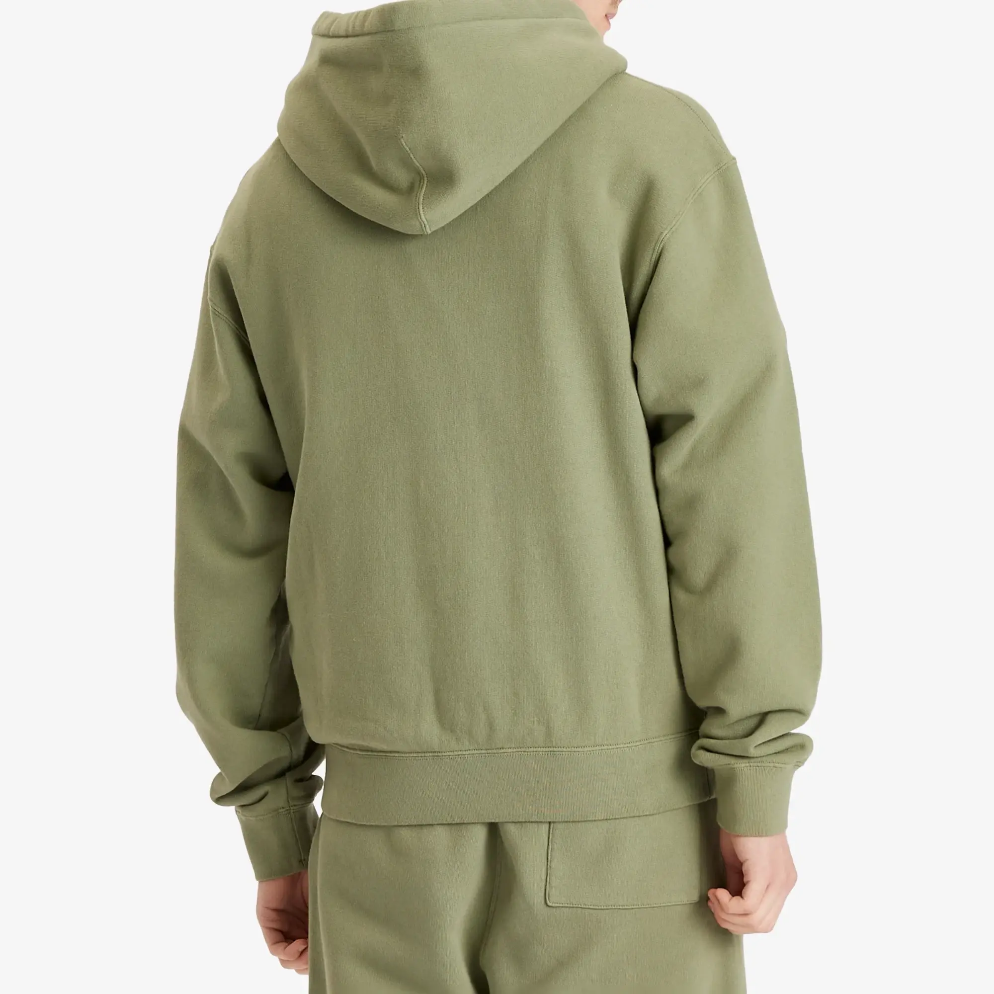 Jil Sander+ Men's Logo Hoodie Slate Green