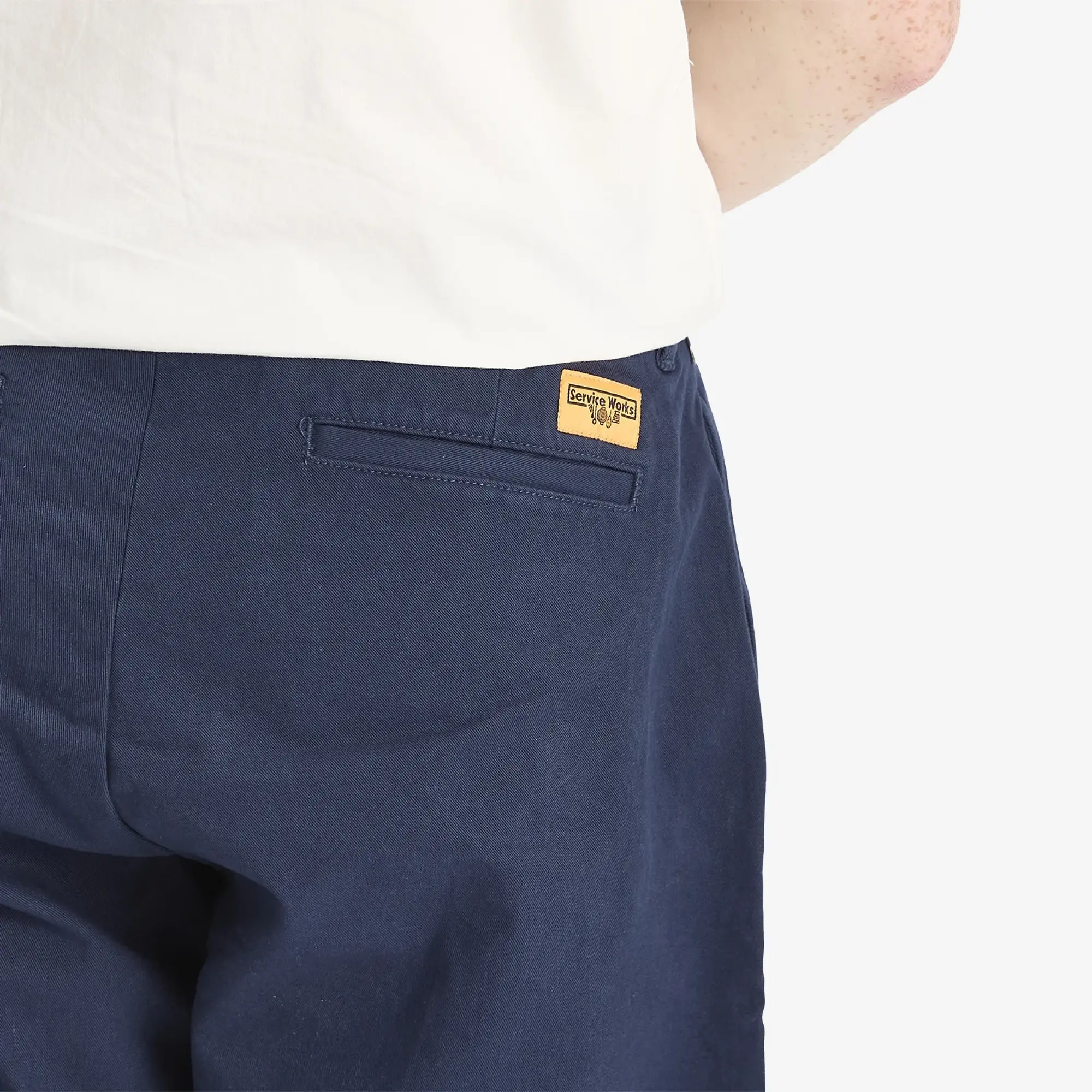 Service Works Men's Drill Part Timer Short Navy