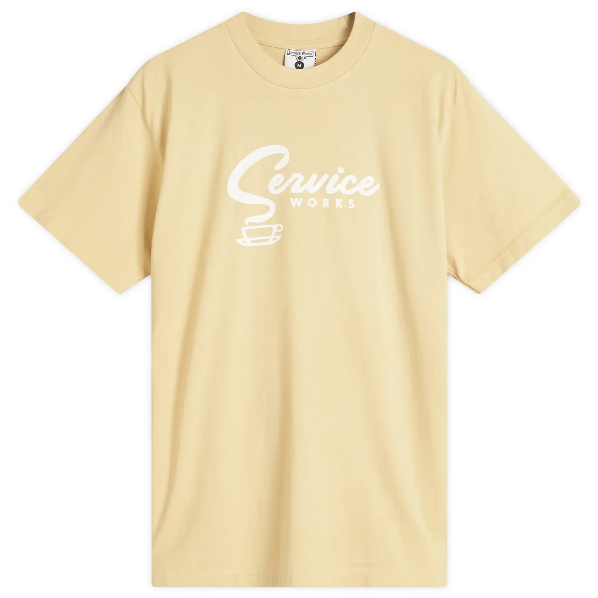 Service Works Men's Espresso T-Shirt Khaki