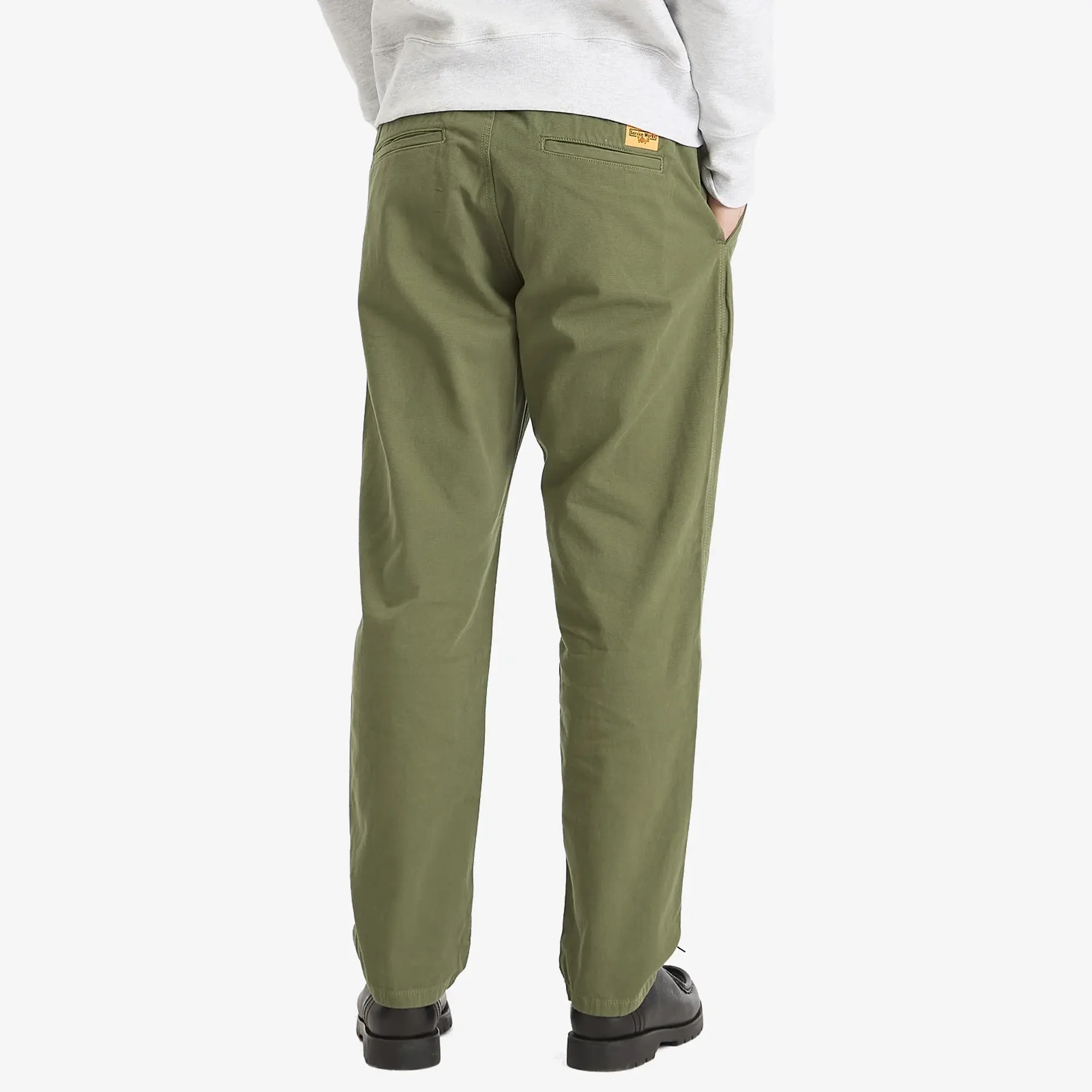 Service Works Men's Drill Waiter Pant Olive